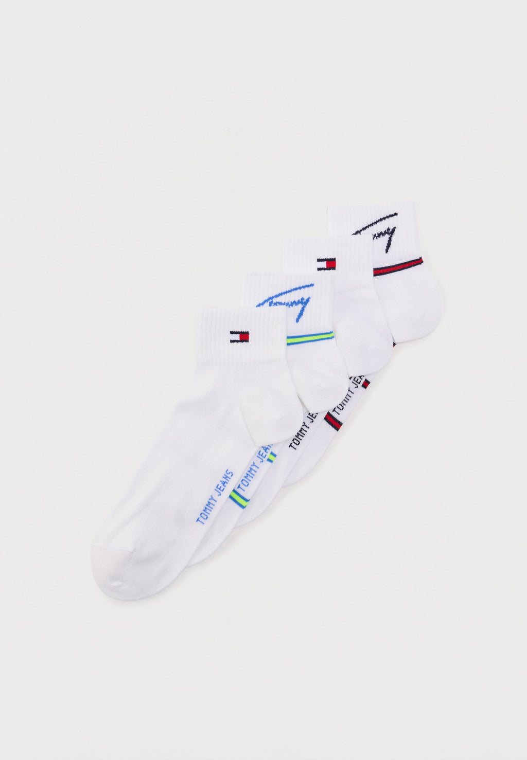 4 PACK UNISEX - Socks - red/white/yellow