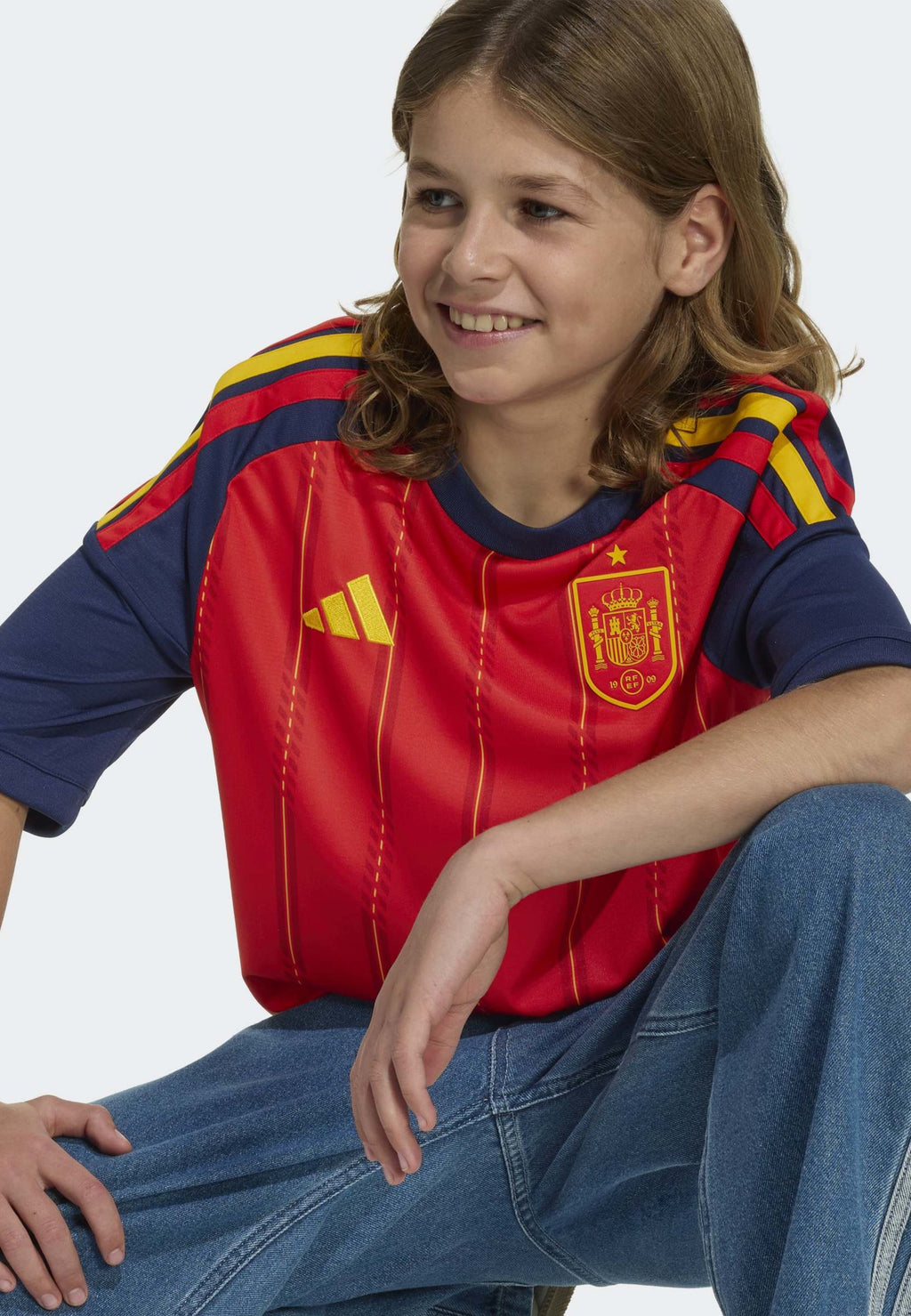 SPAIN 26 HOME - National team wear - vivid red