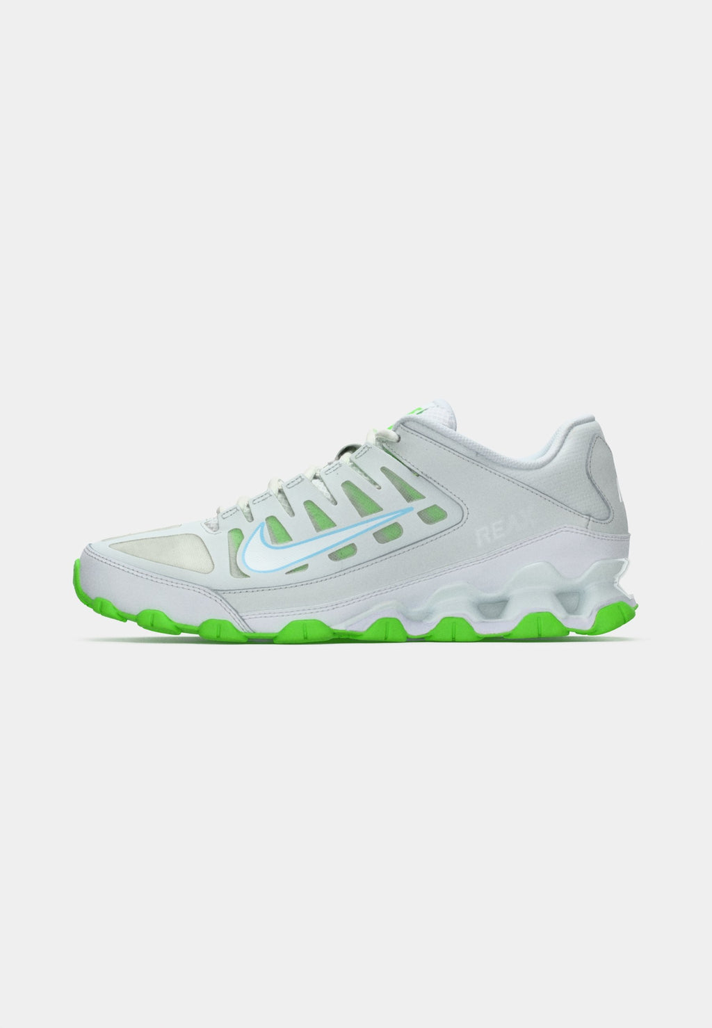 REAX 8 - Training shoe - off white/white/green strike/glacier blue