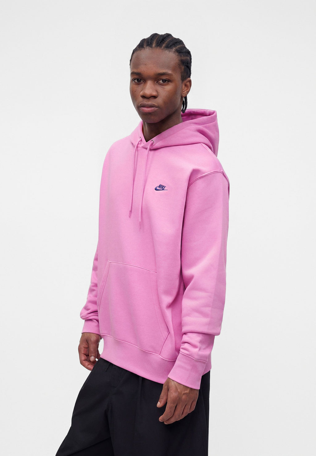 CLUB HOODIE - Kapüşonlu Üst - magenta/lacivert