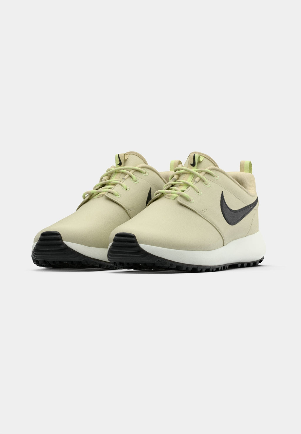 ROSHE - Golf shoes (without spikes) - light khaki/black/light liquid lime/sail