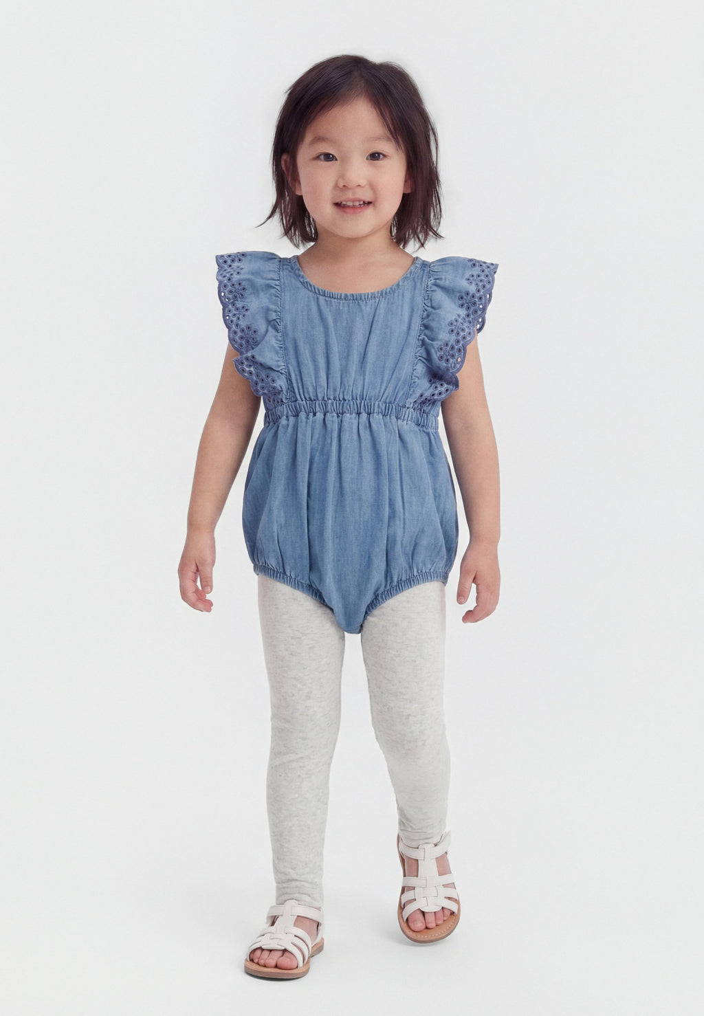 EYELET BUBBLE - Body - blue