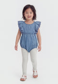 EYELET BUBBLE - Body - blue