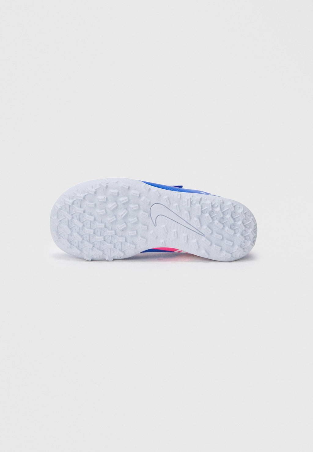 JR MERCURIAL VAPOR 16 CLUB TF PS VELCRO UNISEX - Halı Saha Kramponu - racer blue/white