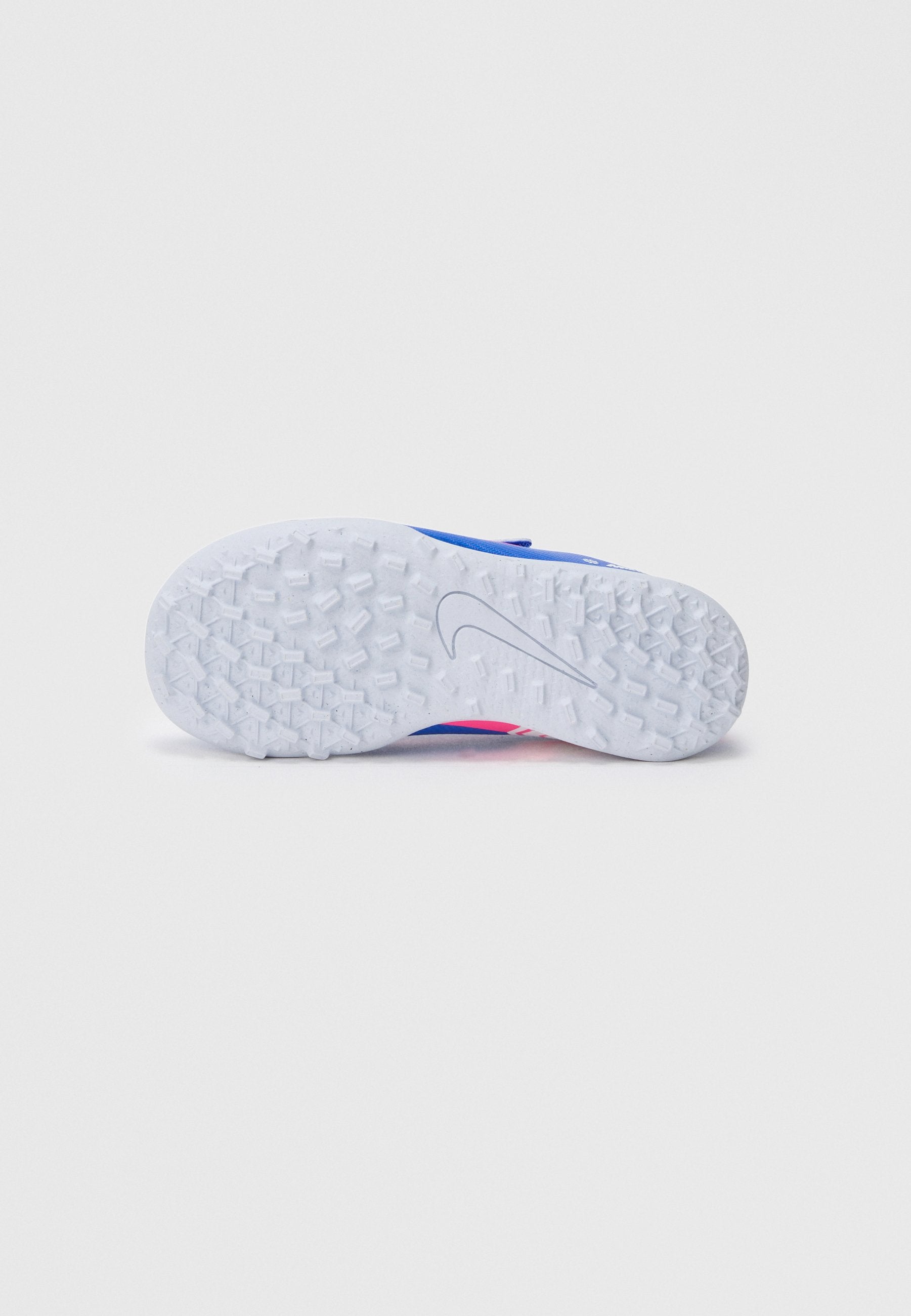 JR MERCURIAL VAPOR 16 CLUB TF PS VELCRO UNISEX - Halı Saha Kramponu - racer blue/white