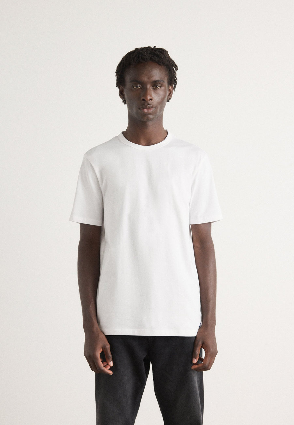 NAOLO 2 PACK - Basic T-shirt - white/black
