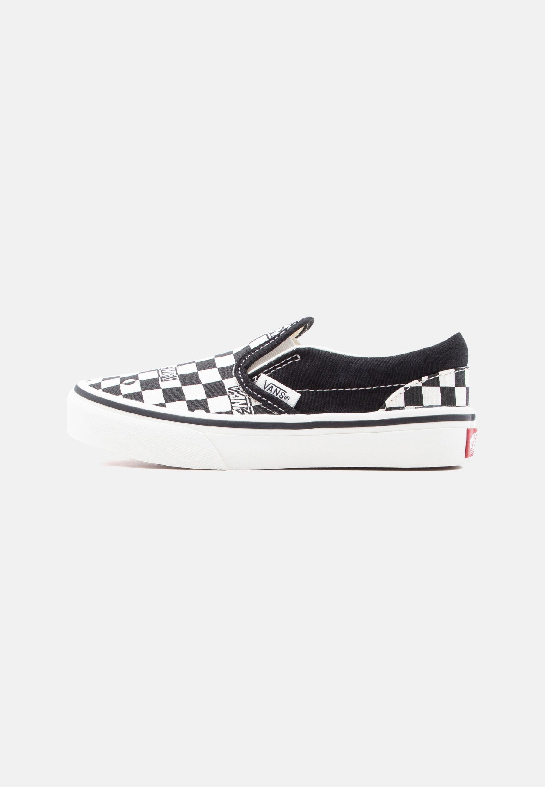 CLASSIC SLIP ON UNISEX - Slip-ons - black/white