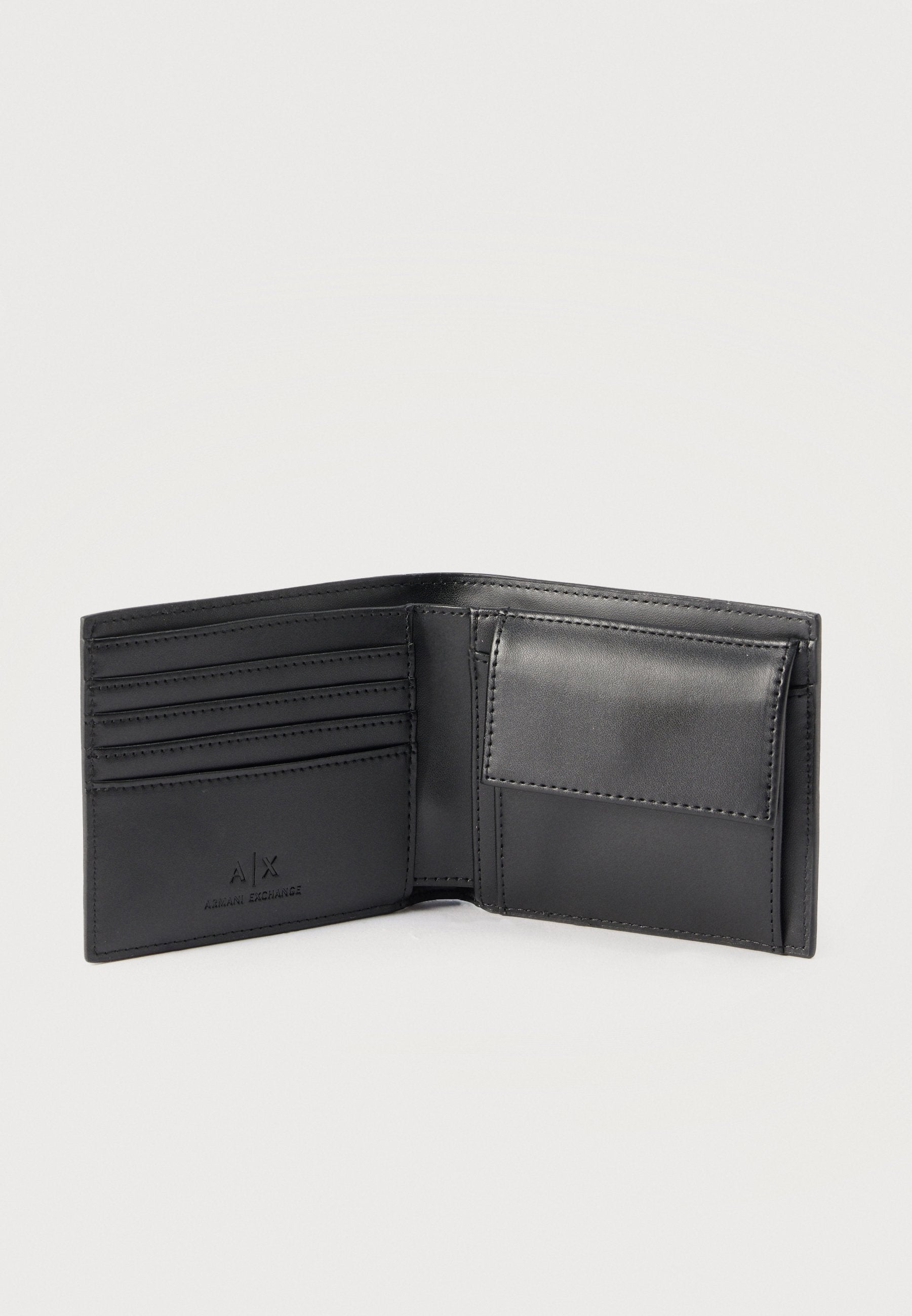 DYLAN BIFOLD COIN POCKET UNISEX - Wallet - black/gunmetal/shiny black