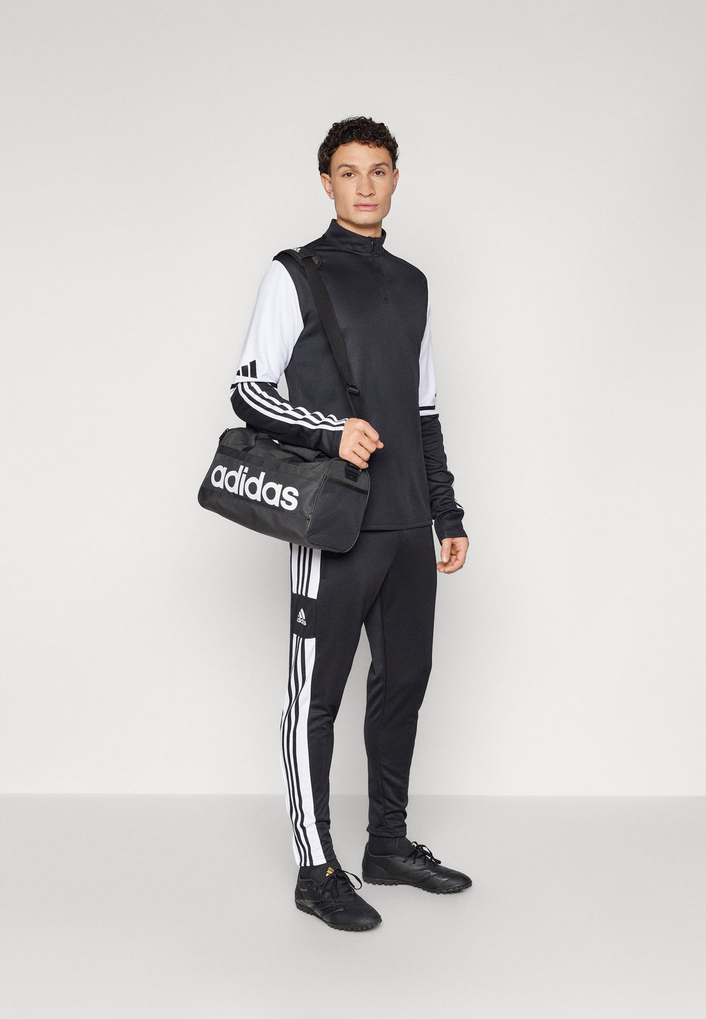 SQUADRA25 TRAINING TOP - Long sleeved top - black/white