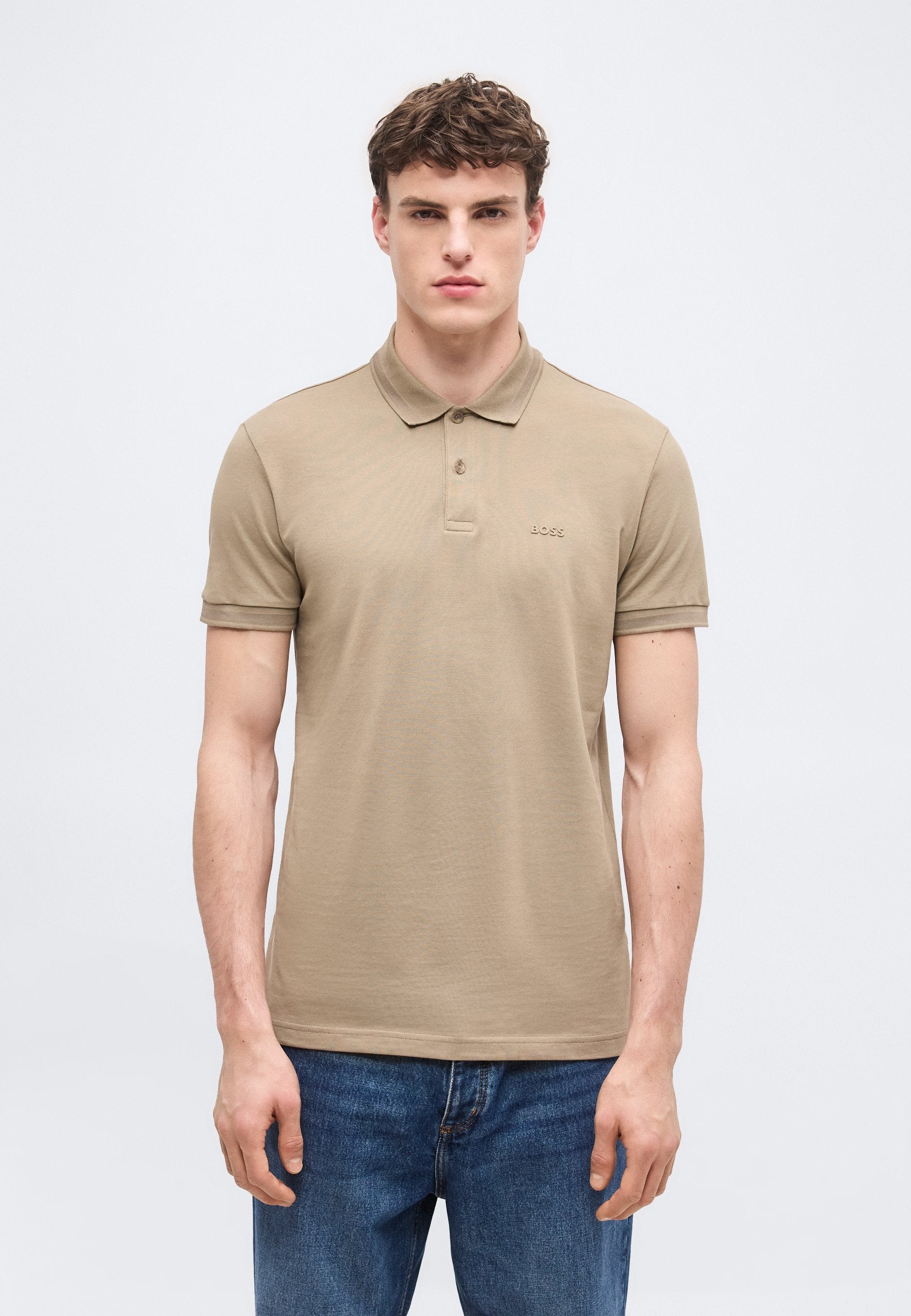 PIO - Polo shirt - beige