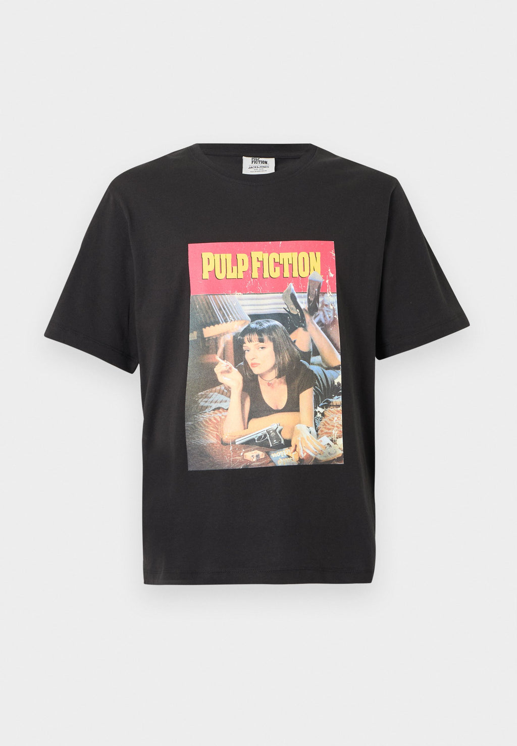 JORPULP FICTION TEE CREW NECK - Print T-shirt - black