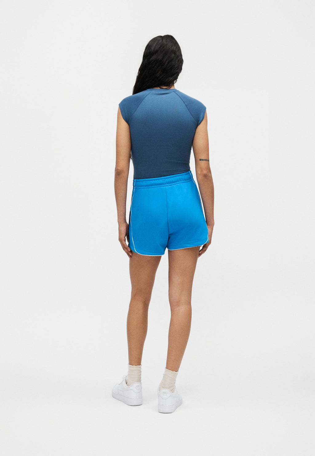 STREET - Bas de jogging - bleu/bleu marine/écru
