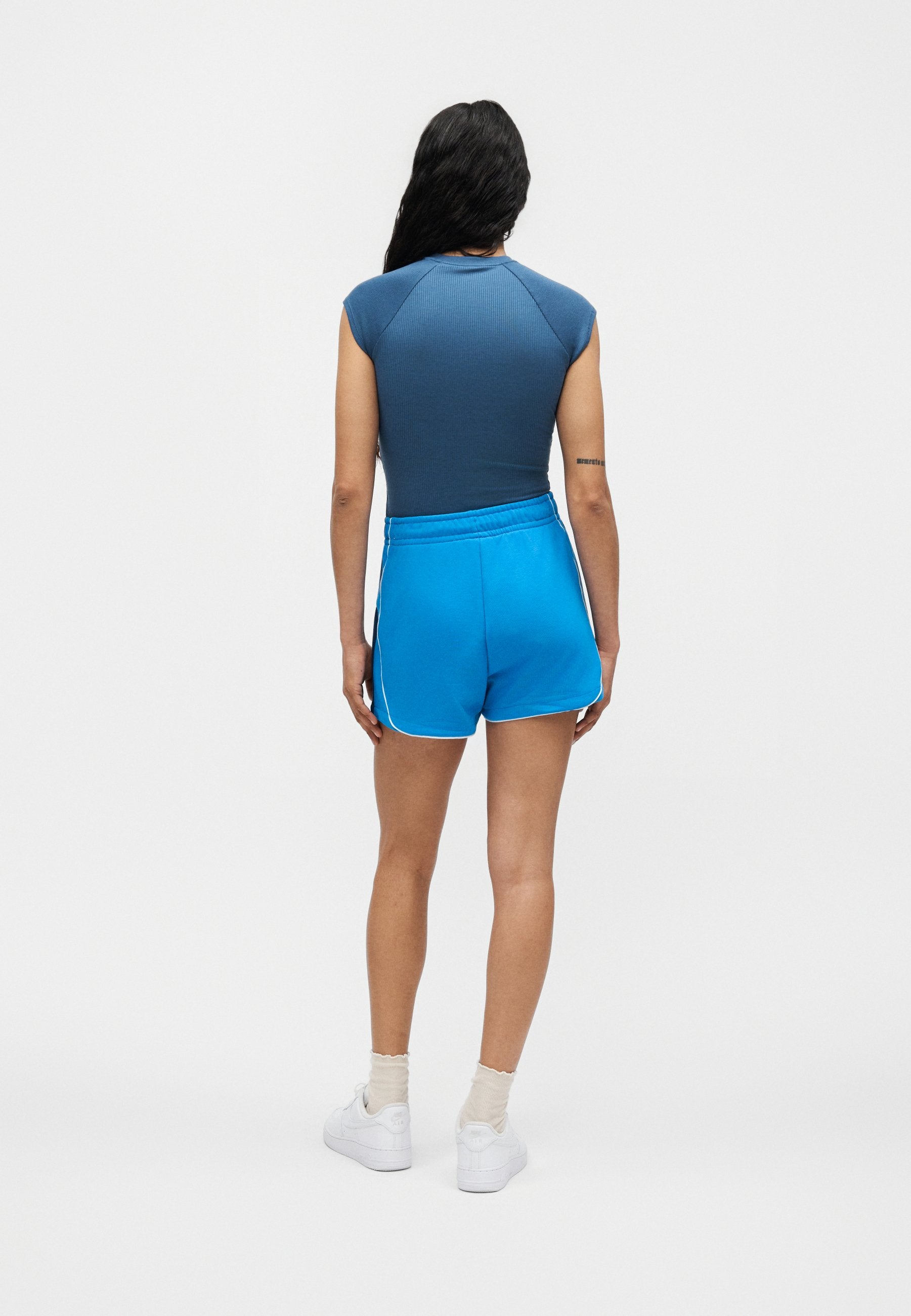 STREET - Bas de jogging - bleu/bleu marine/écru