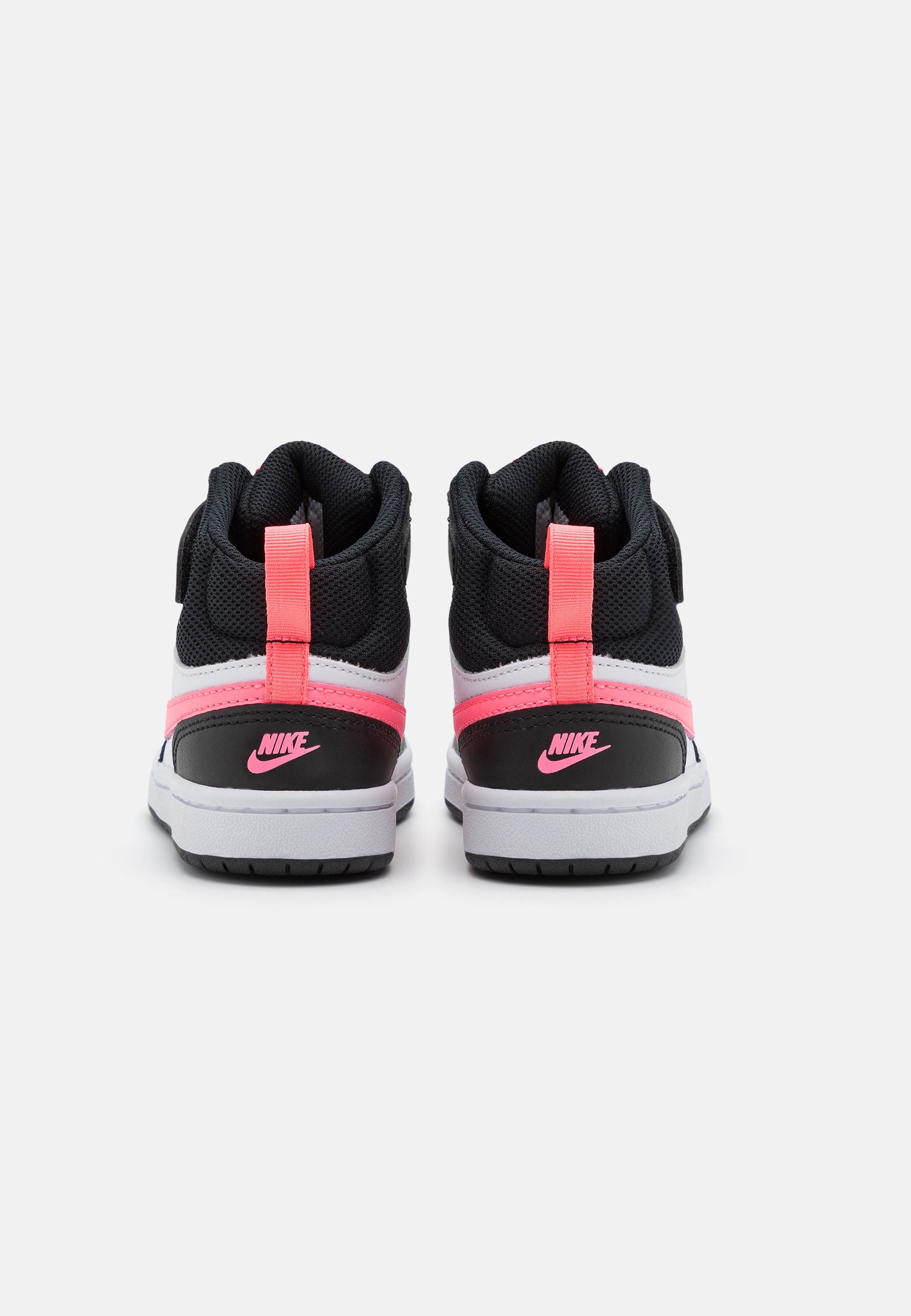 COURT BOROUGH MID 2 UNISEX - High-top trainers - black/sunset pulse/white