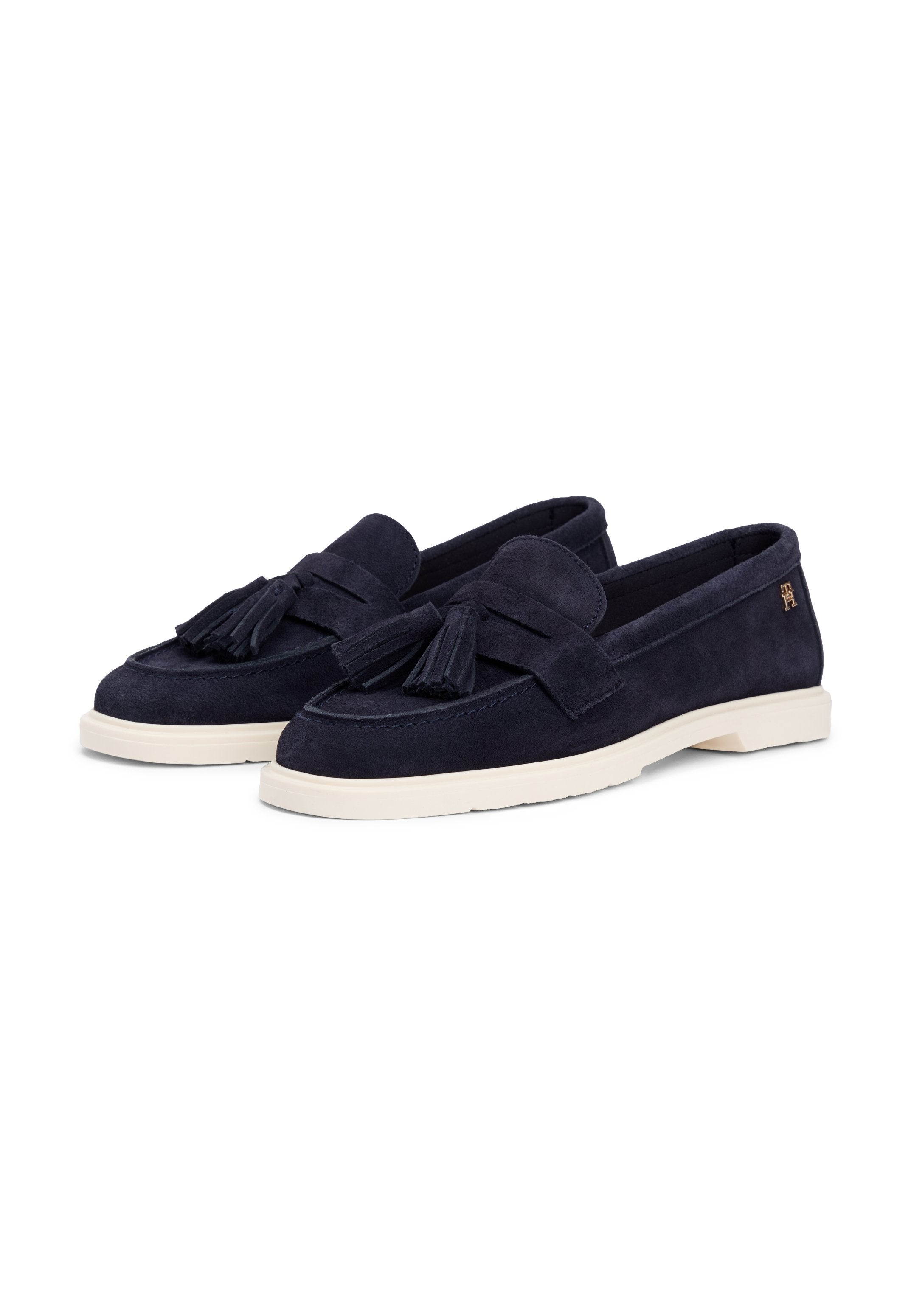 LIGHTWEIGHT SUEDE TASSEL LOAFERS - Slip-ons - space blue