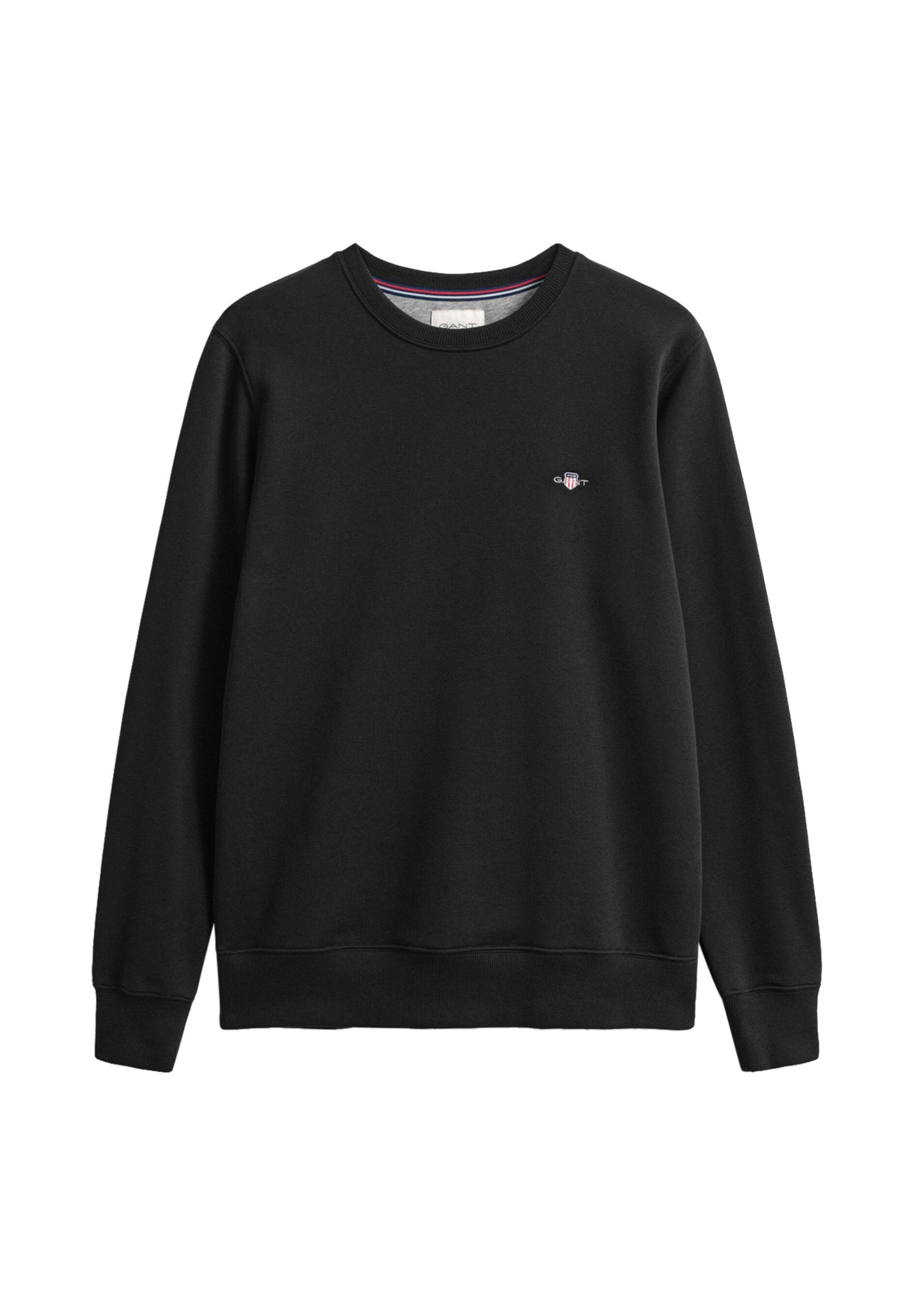 REG  SHIELD C NECK - Sweatshirt - black