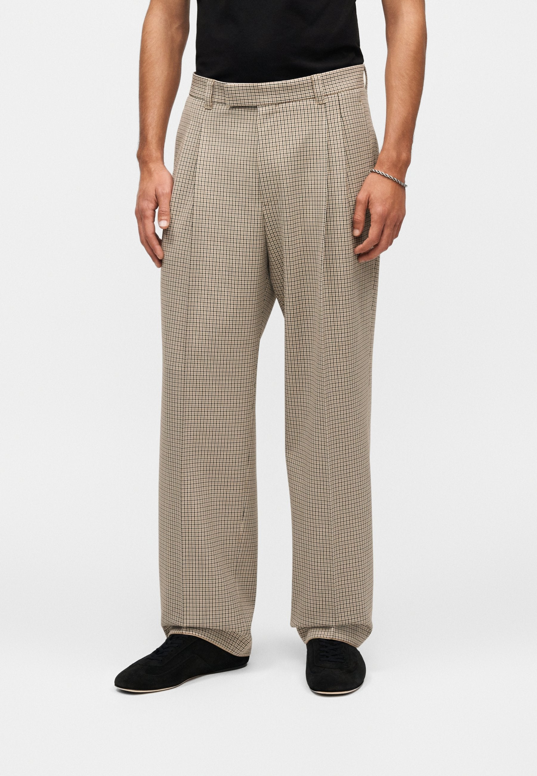 PAT PLEATED TROUSERS - Trousers - multi-coloured