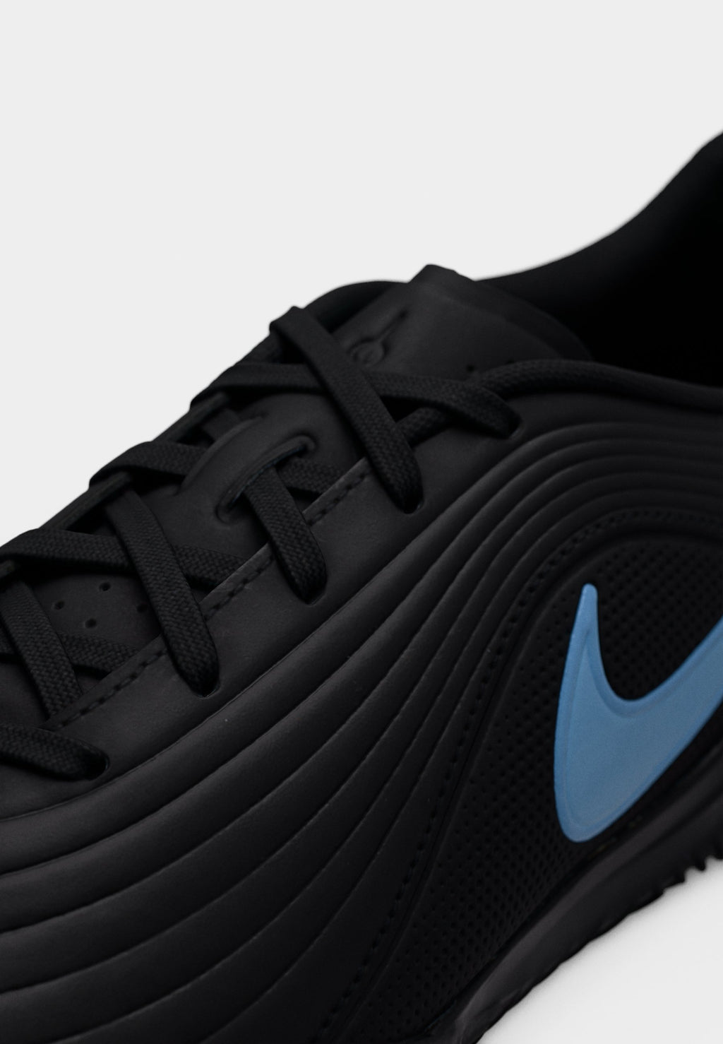 TIEMPO MAESTRO CLUB IC - Indoor football boots - black/ice blue