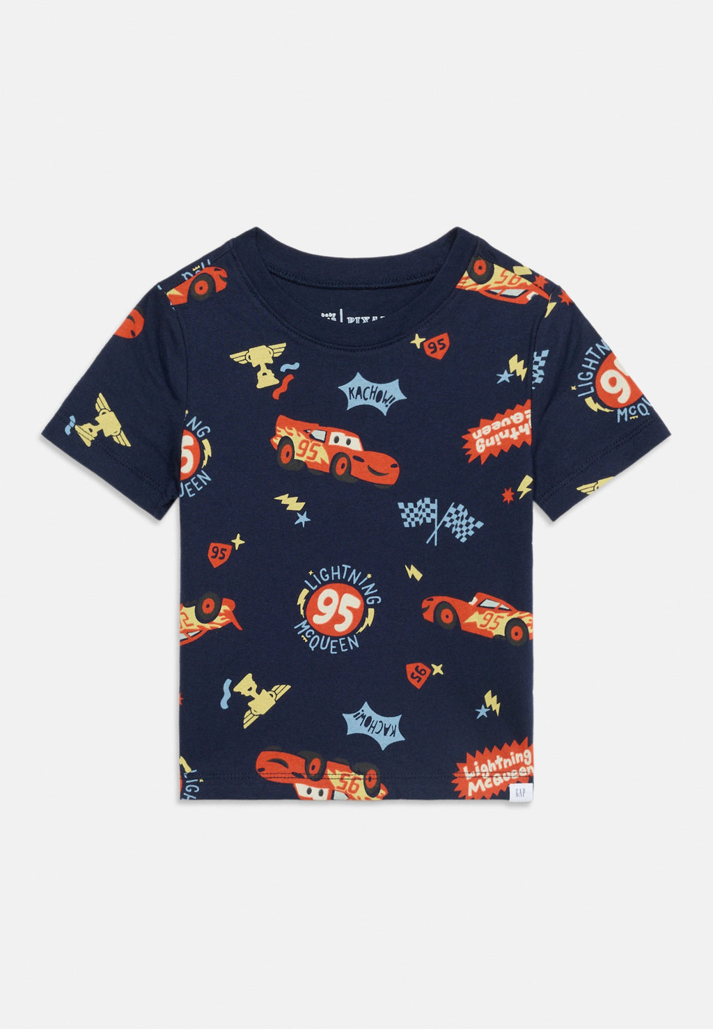 CARS LIC PRINT - Print T-shirt - navy uniform