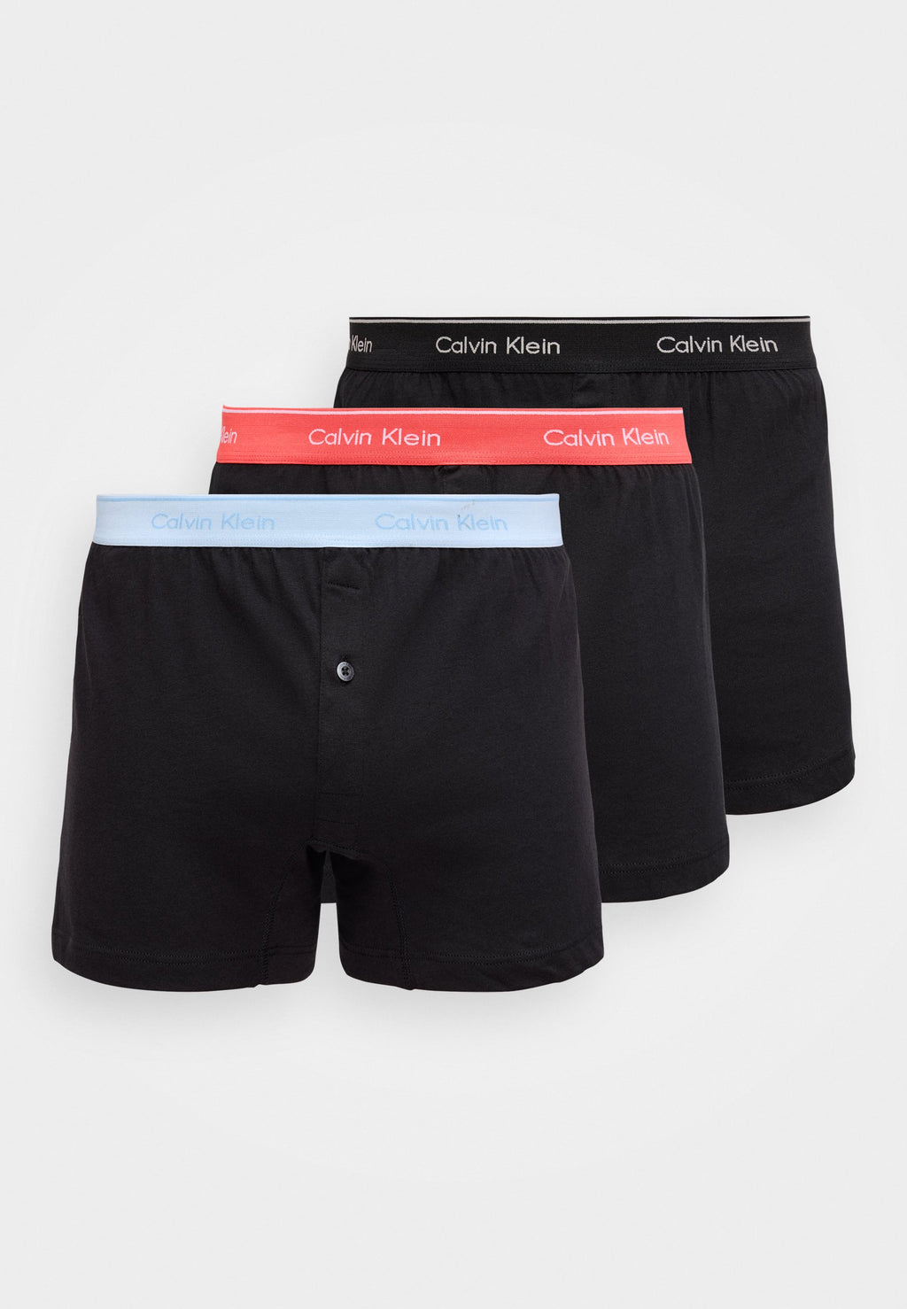 TRADITIONAL 3 PACK - Boxer shorts - black/punch pink