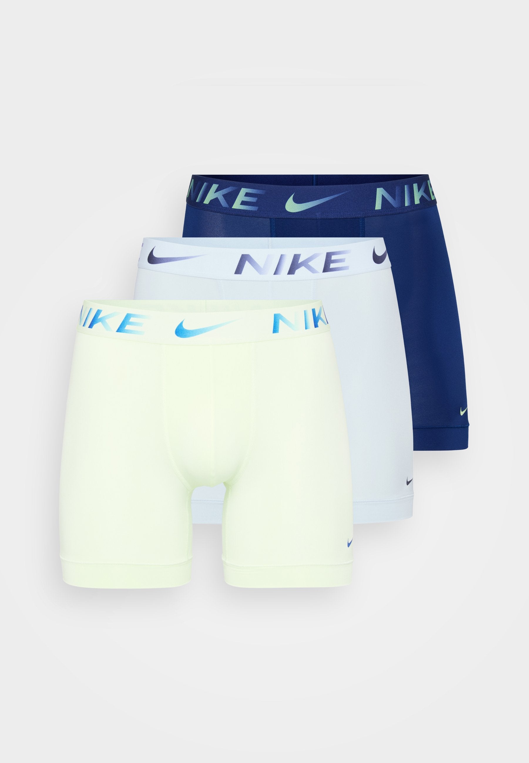 BRIEF 3 PACK - Boxer briefs - dark blue/neon yellow/light blue