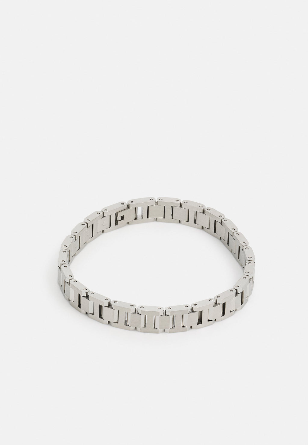 BRUSHED LINK BRACELET - Bracelet - silver-coloured