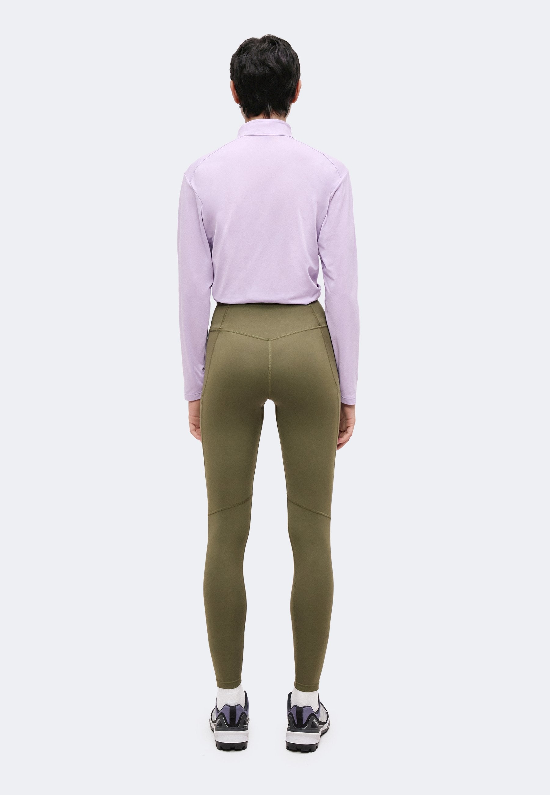 TIGHTS - Leggings - olive strata
