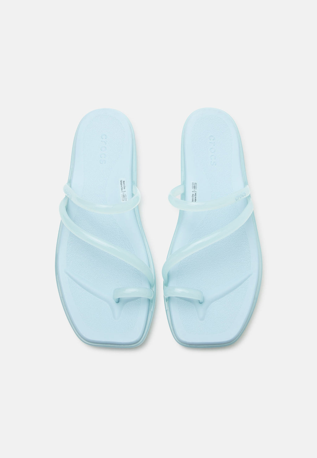 MIAMI TOE LOOP - T-bar sandals - sky blue