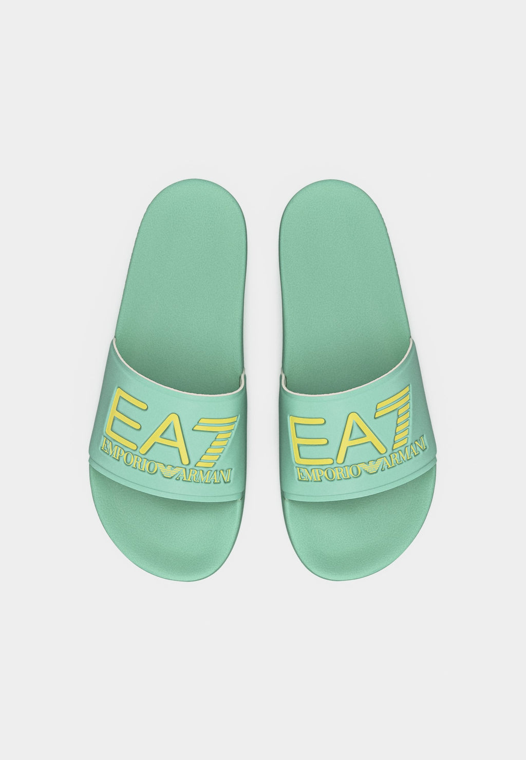 VISIBILITY SLIPPER UNISEX - Mules - mist green/yellow iris