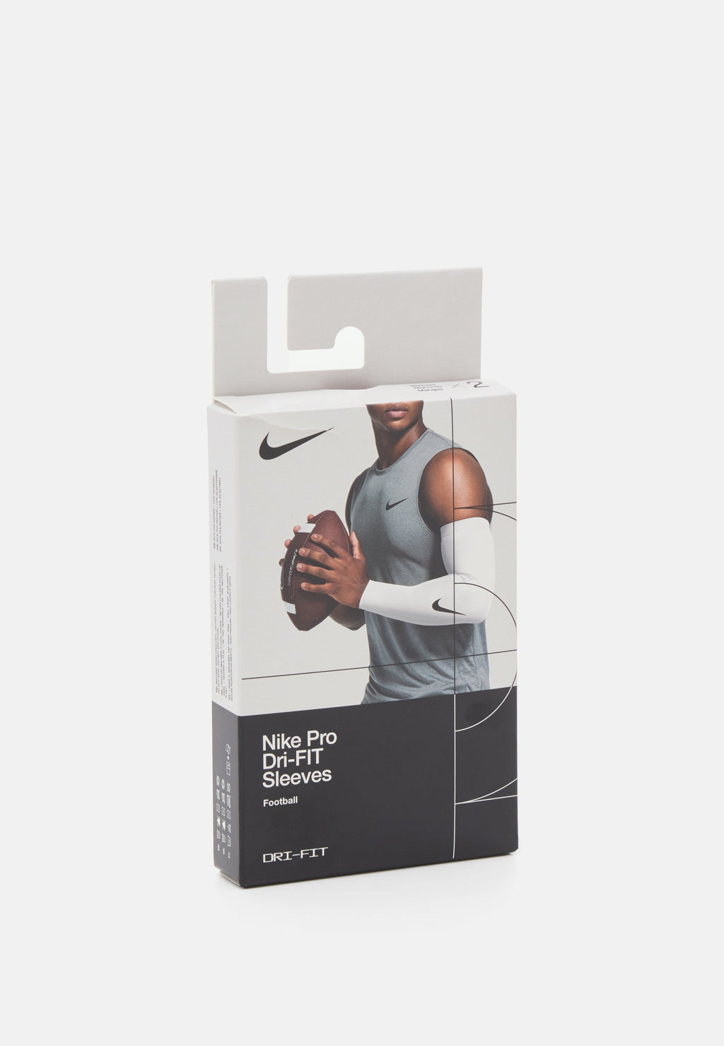 PRO DRI-FIT SLEEVES 4.0 2 PACK - Arm warmers - white/black