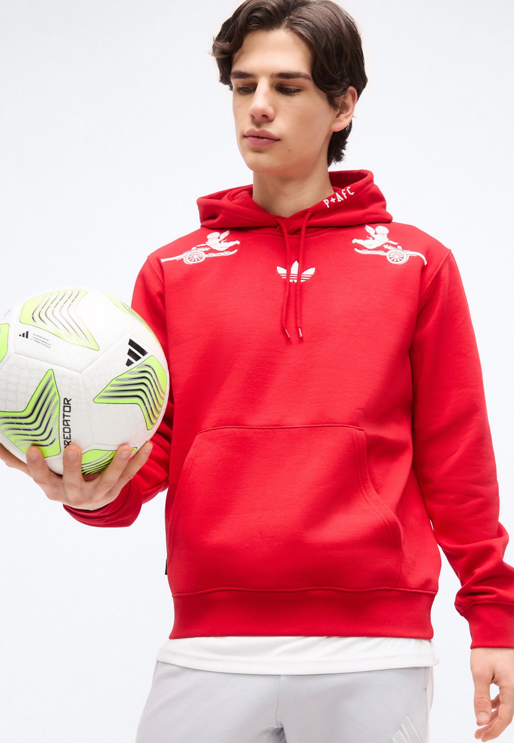 ARSENAL FC PLACES FACES HOODIE - Vêtements de club - Mieux écarlate