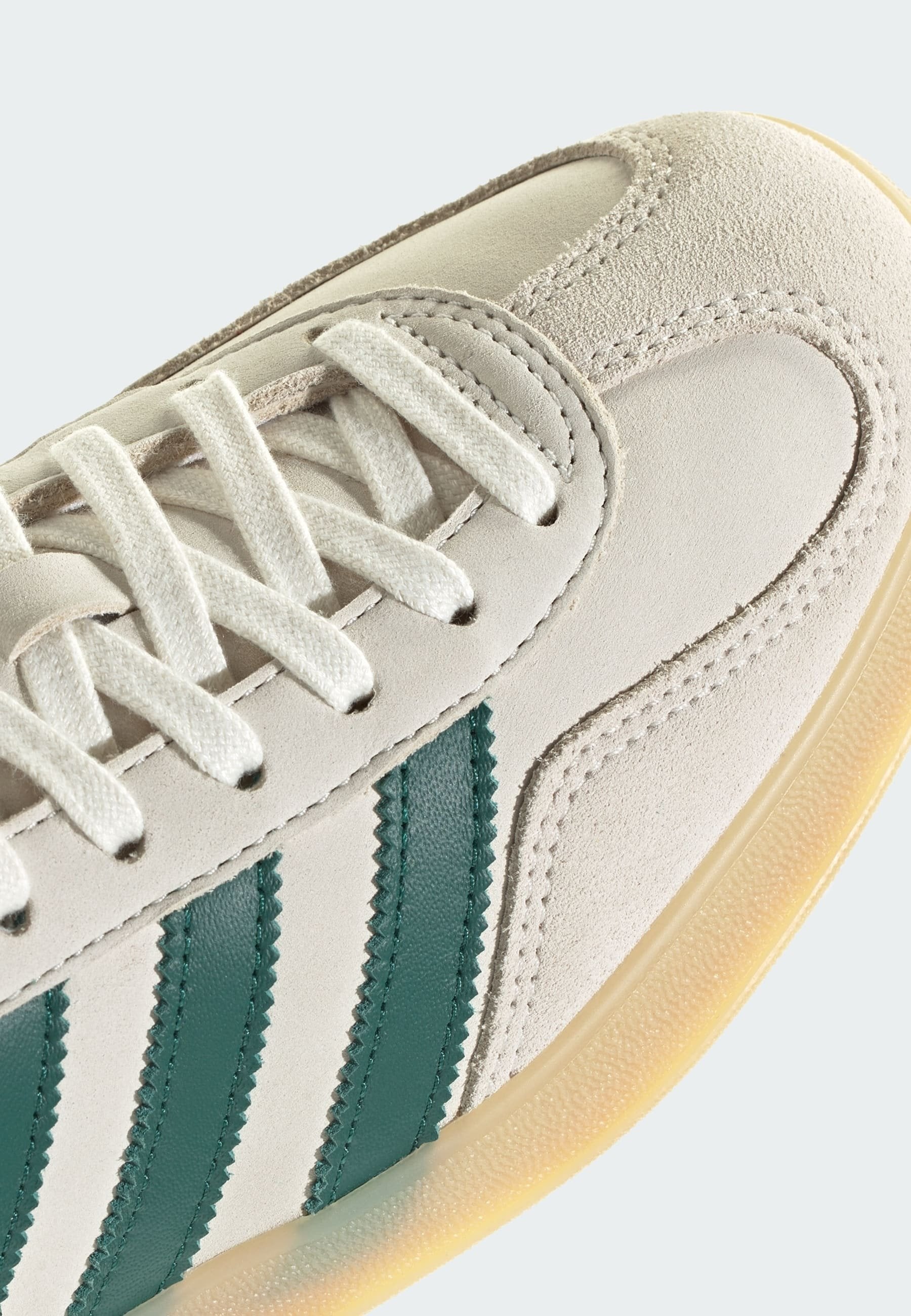 GAZELLE INDOOR - Trainers - cream white collegiate green gum