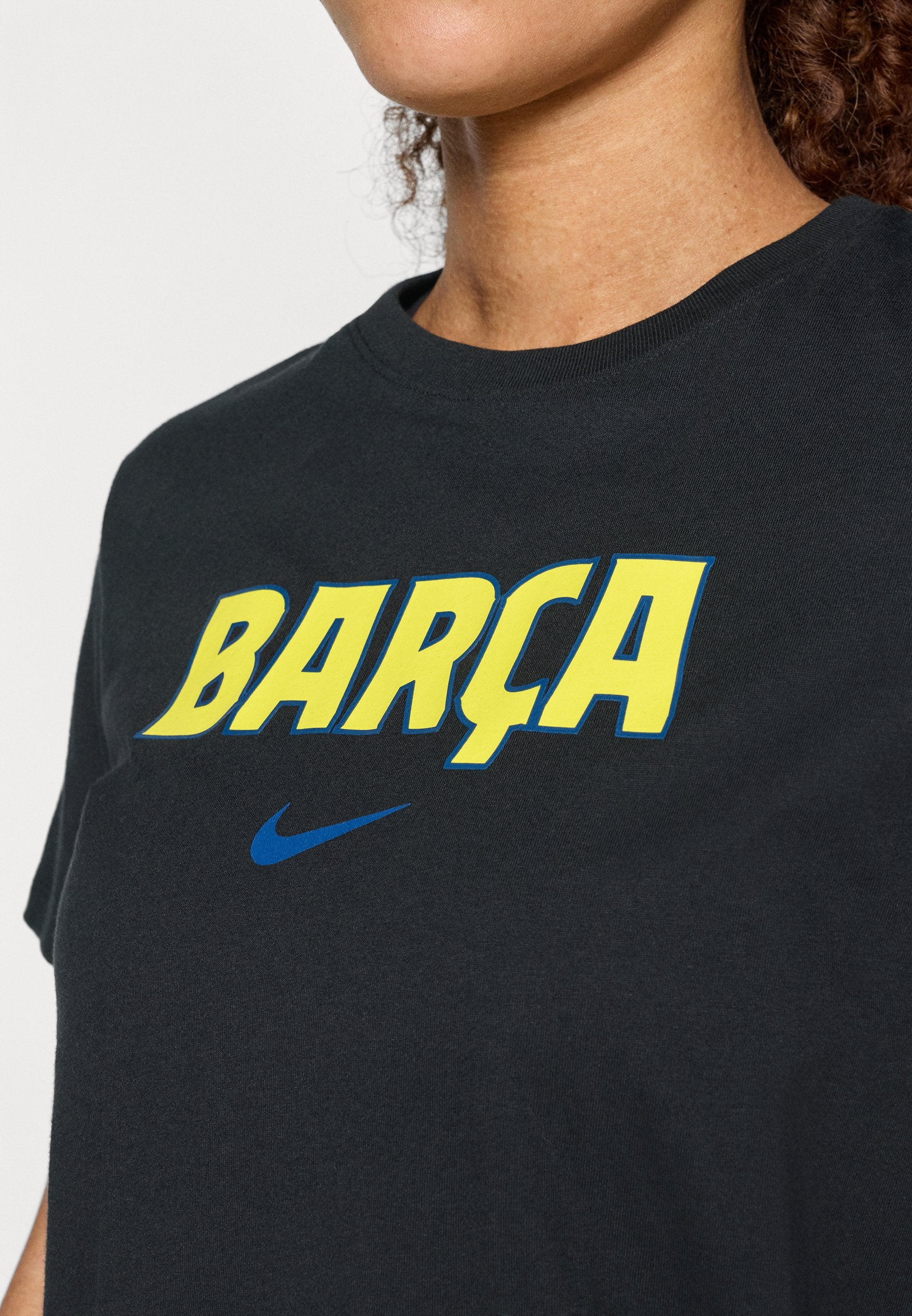 FCB BARCA TEE - Print T-shirt - black