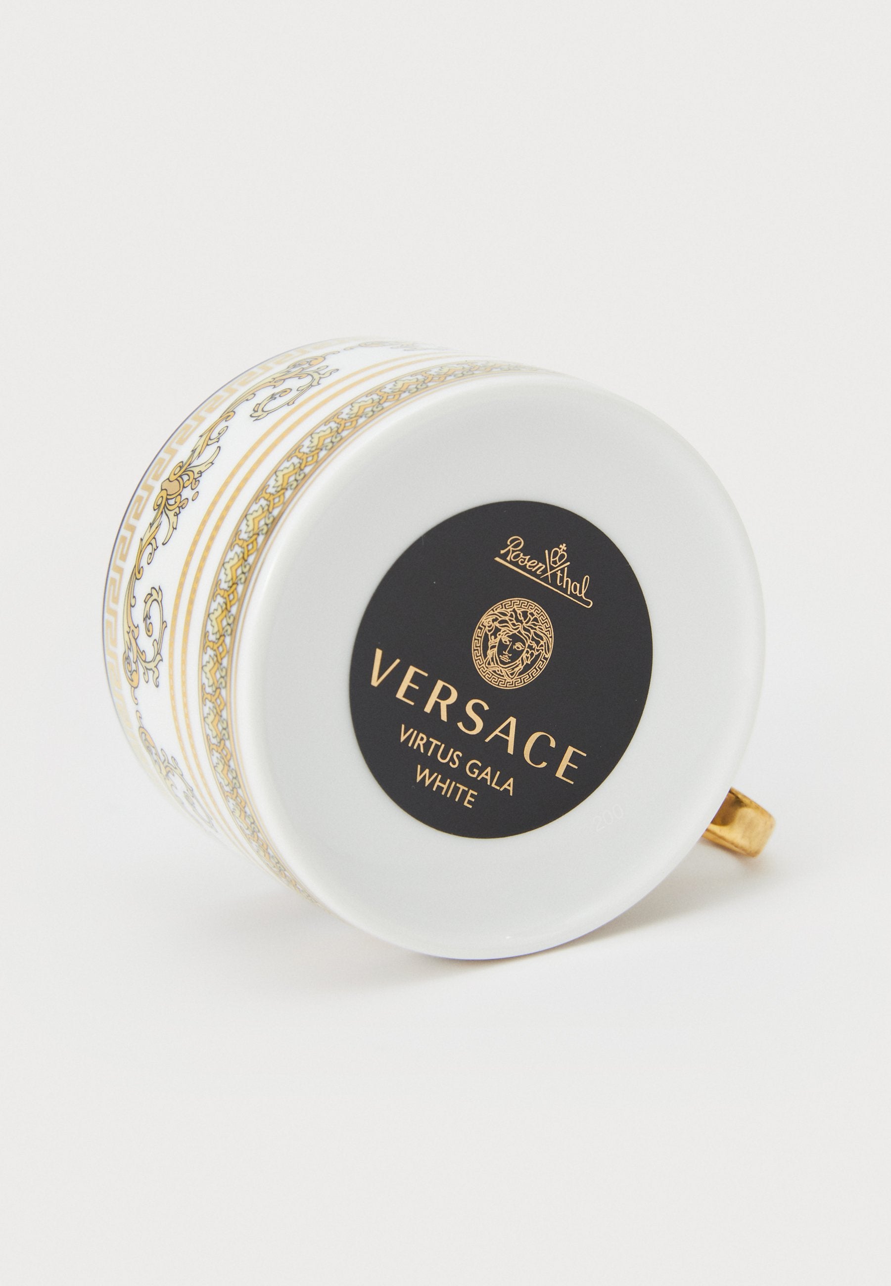 CUP SAUCER 4 LOW SET - Saucer - virtus gala white