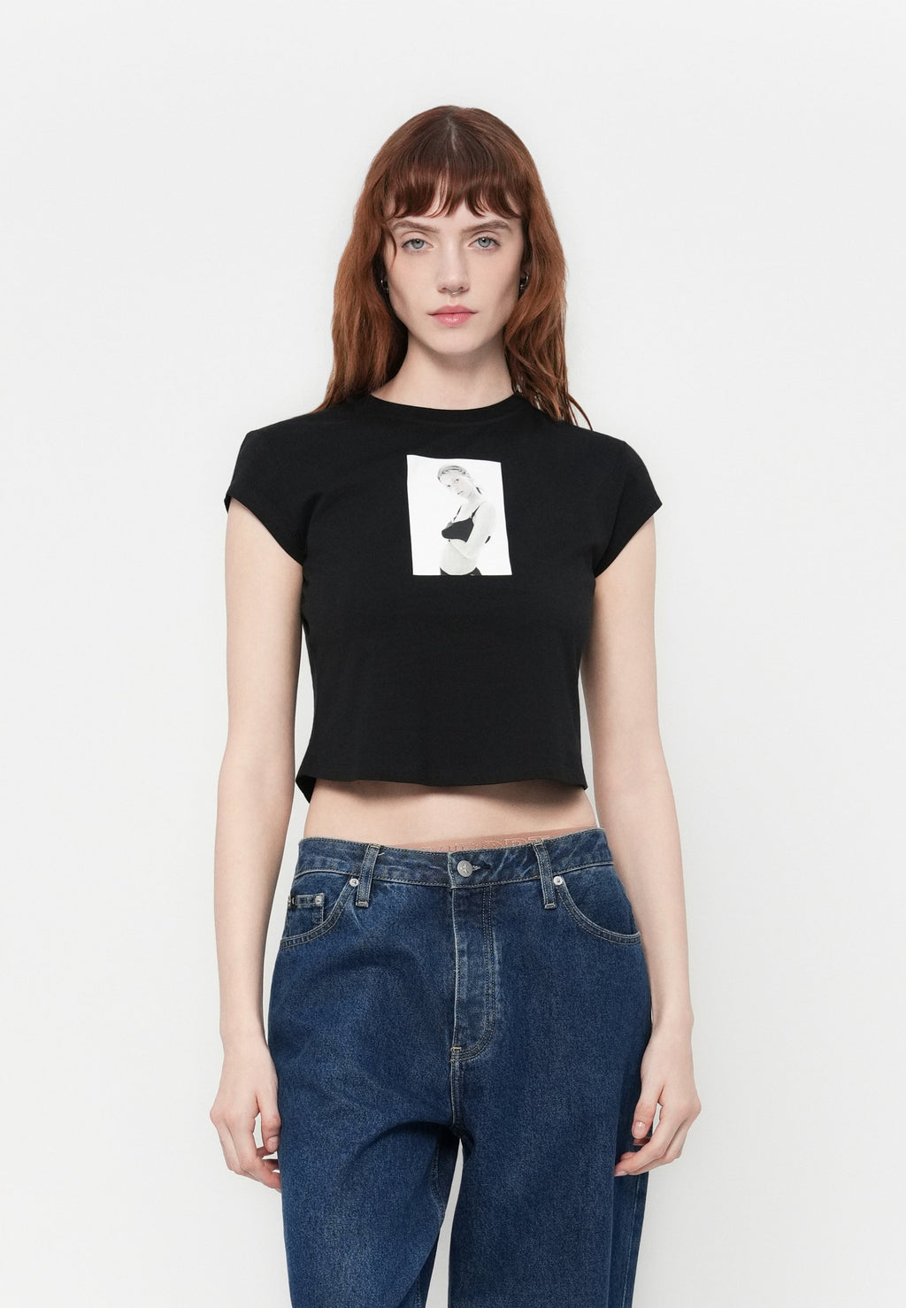 TEE-SHIRT CLASSIQUE KATE UNISEXE - T-shirt imprimé - black