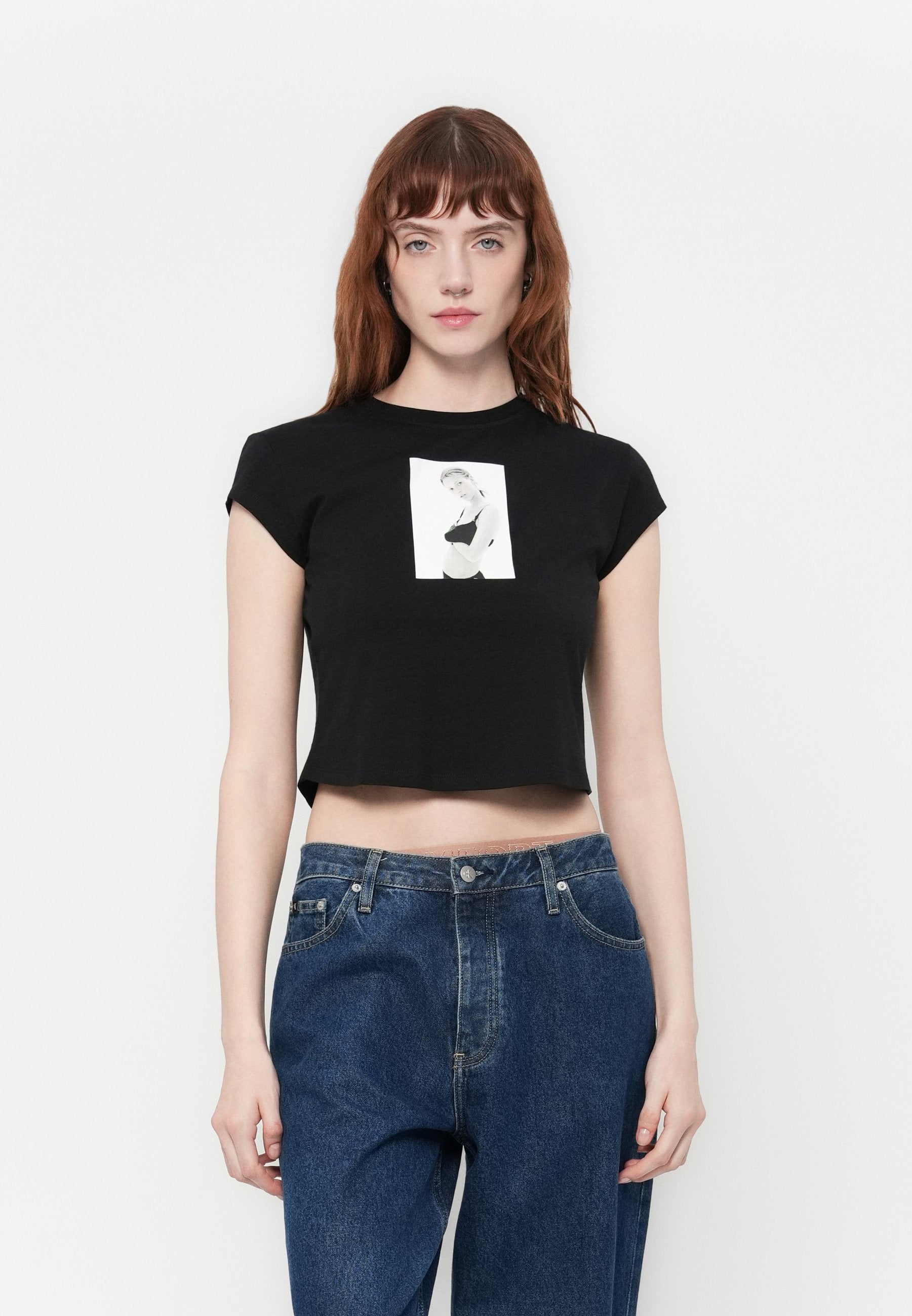TEE-SHIRT CLASSIQUE KATE UNISEXE - T-shirt imprimé - black