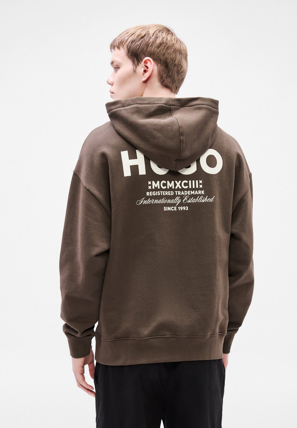 NAZARDO - Hoodie - dark brown