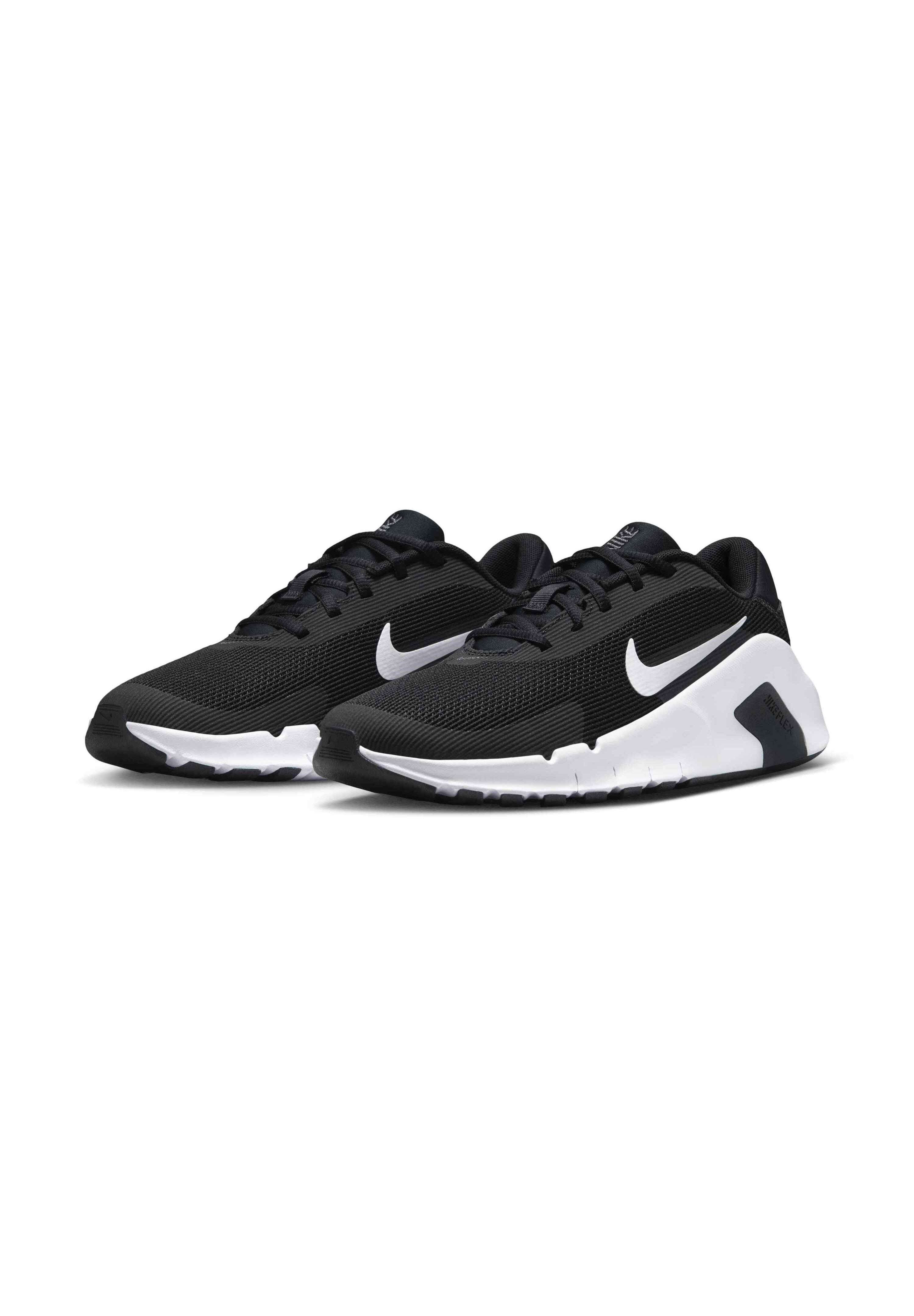 FLEX - Training shoe - black/white-anthracite