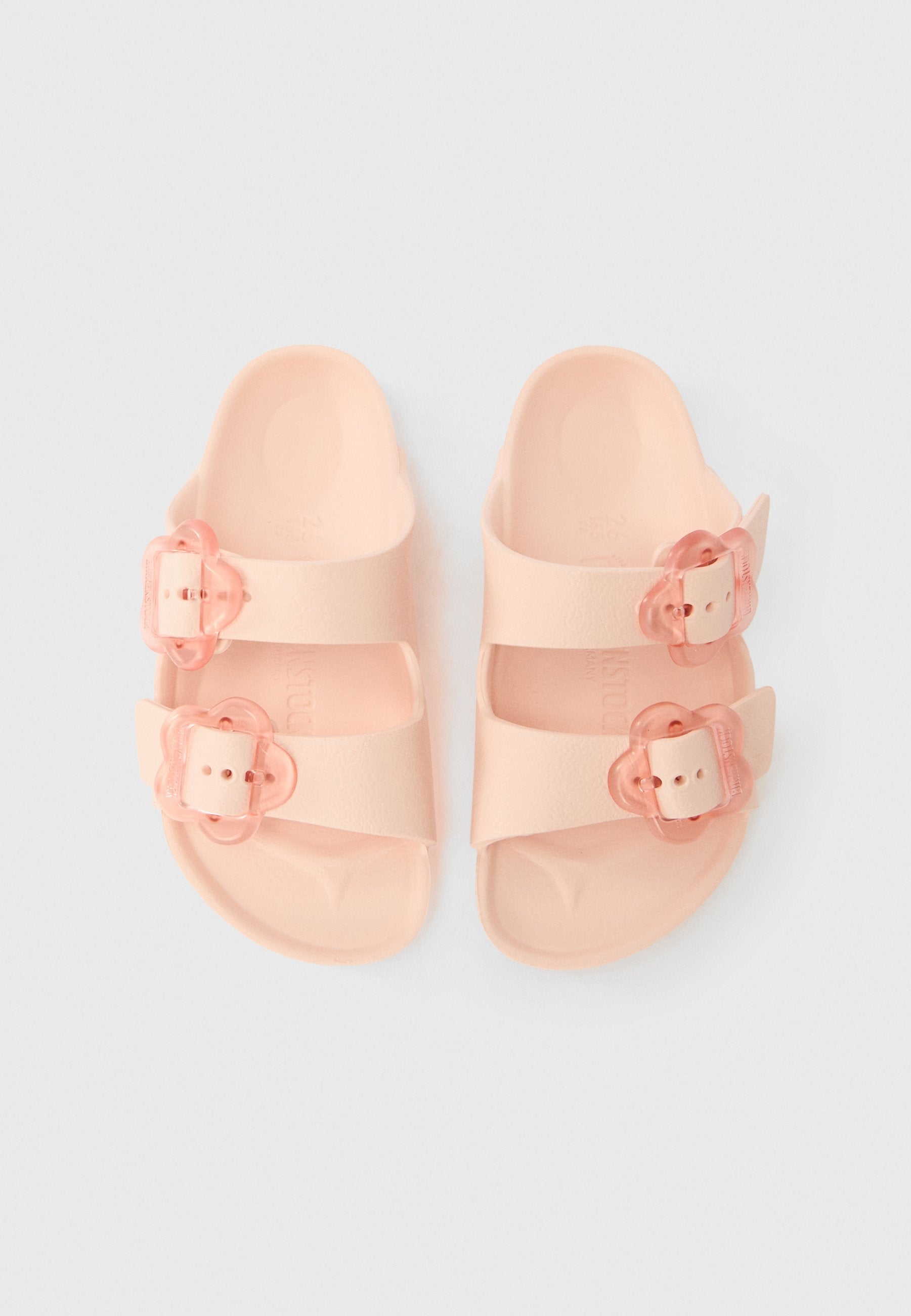 ARIZONA EVA KIDS FLOWER BUCKLE NARROW - Pool slides - light pink
