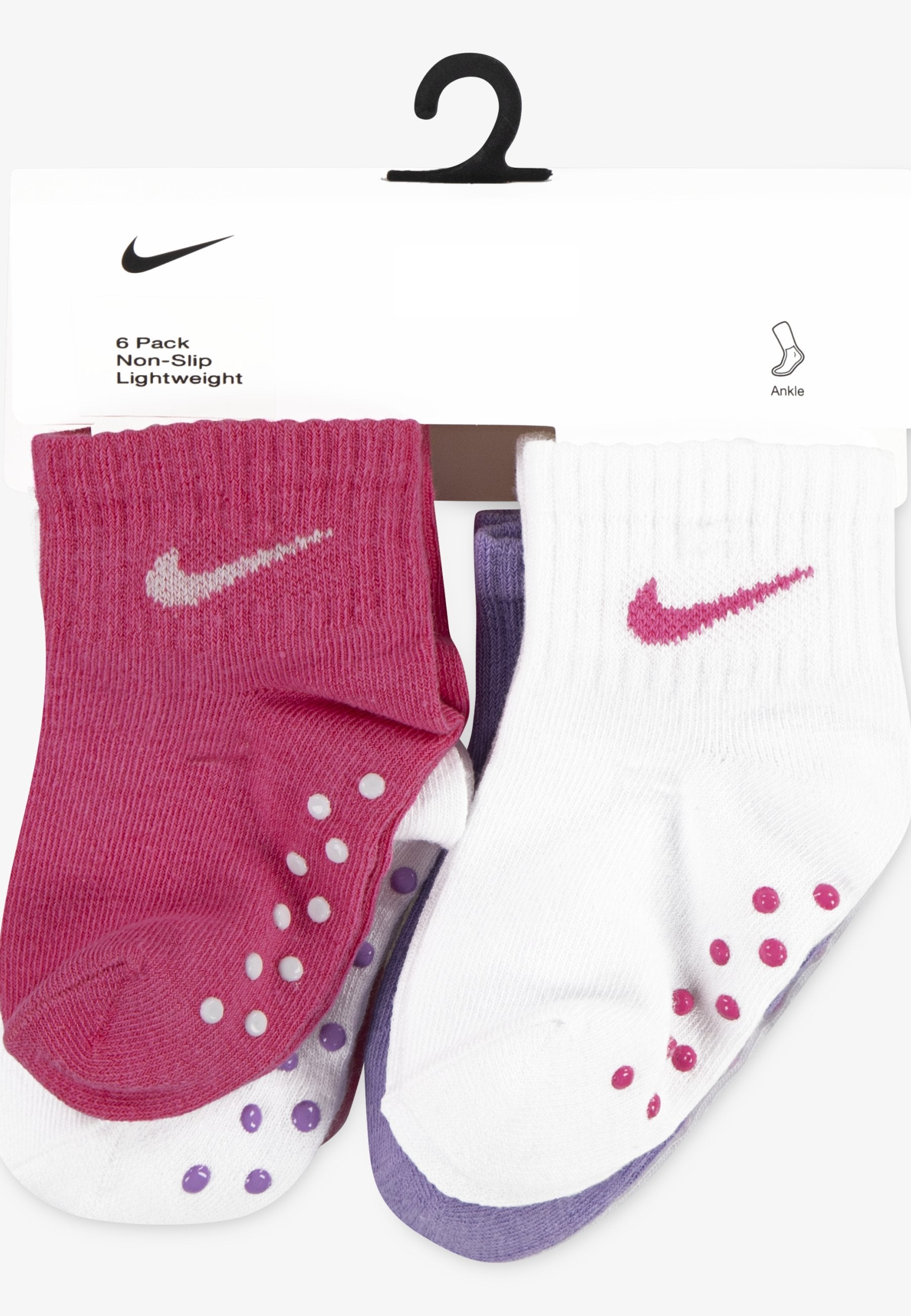 POP COLOR 6 PACK UNISEX - Socks - pink