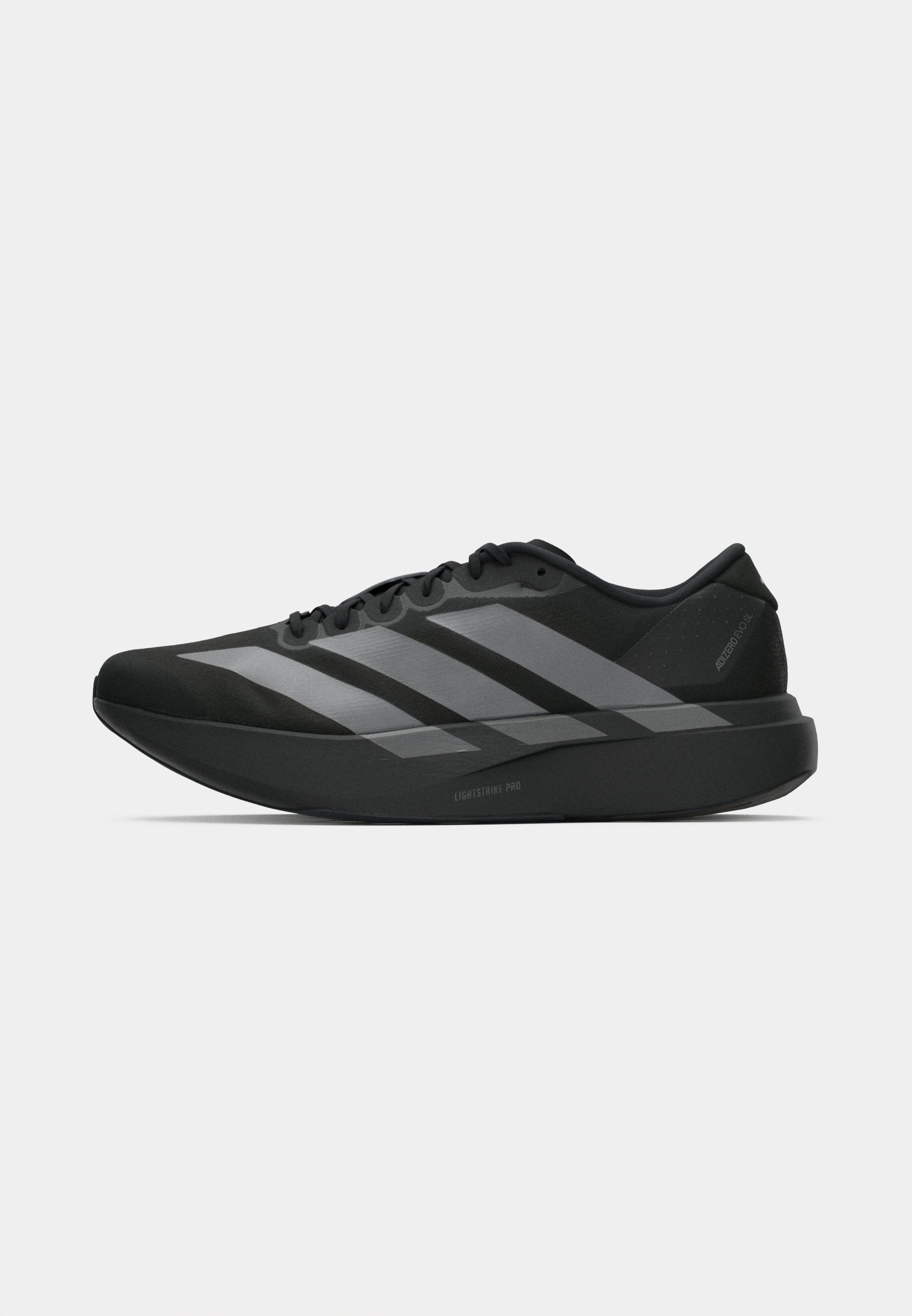ADIZERO EVO SL M - Trainers - core black/iron metallic/grey four