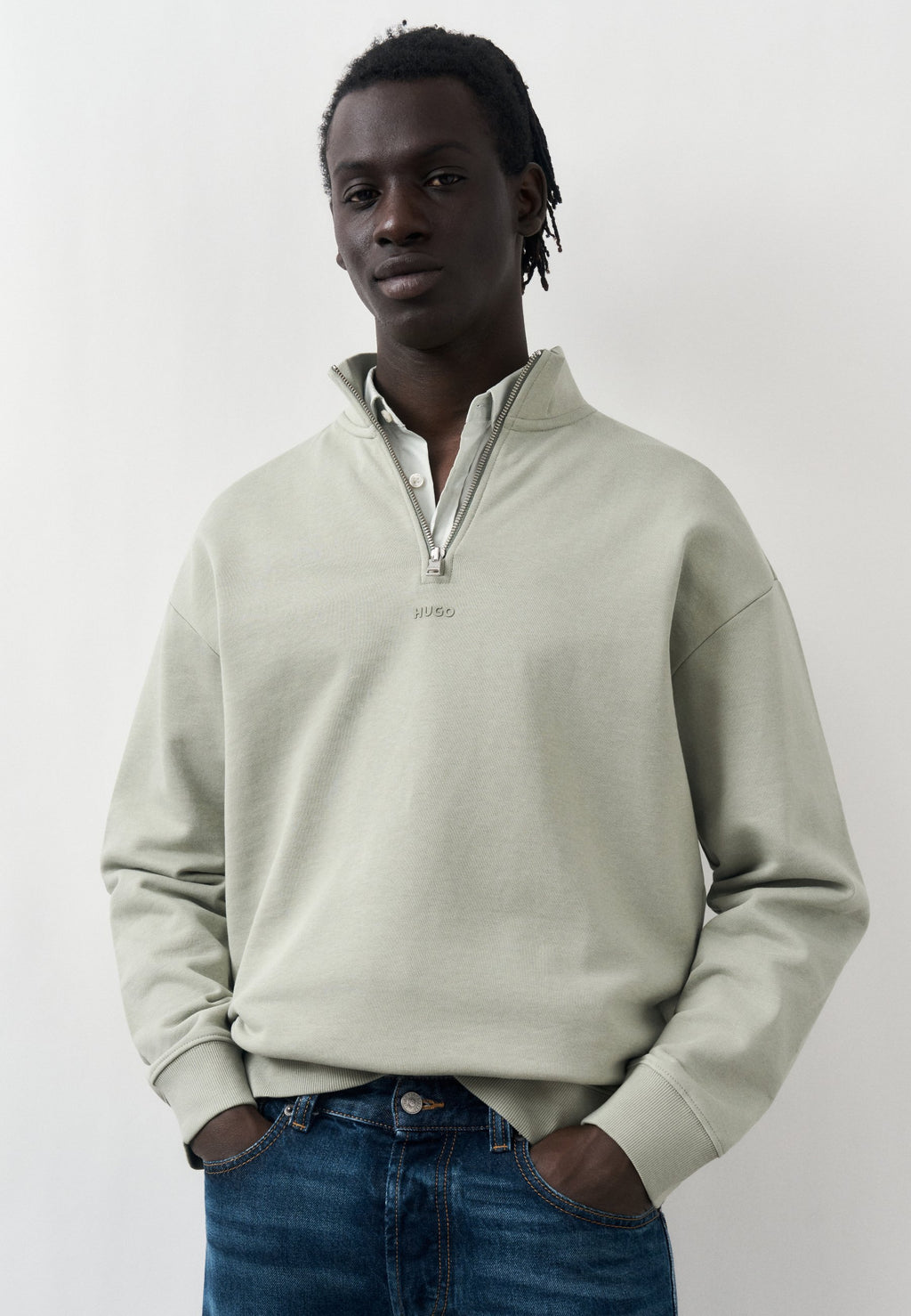 DURTY - Sweat-shirt - vert pastel clair