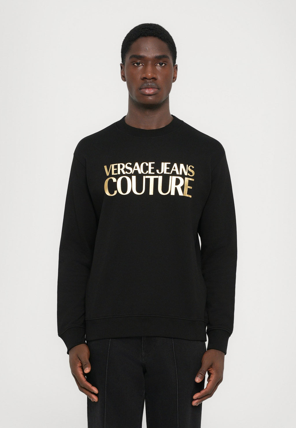 LOGO - Sweatshirt - black/gold-coloured
