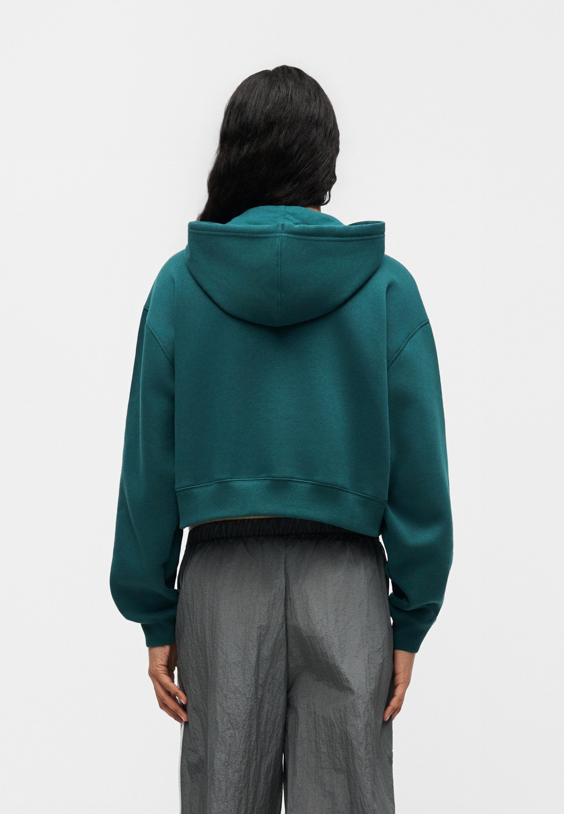 LINEAR HERITAGE FULL ZIP - Zip-up sweatshirt - medusa green