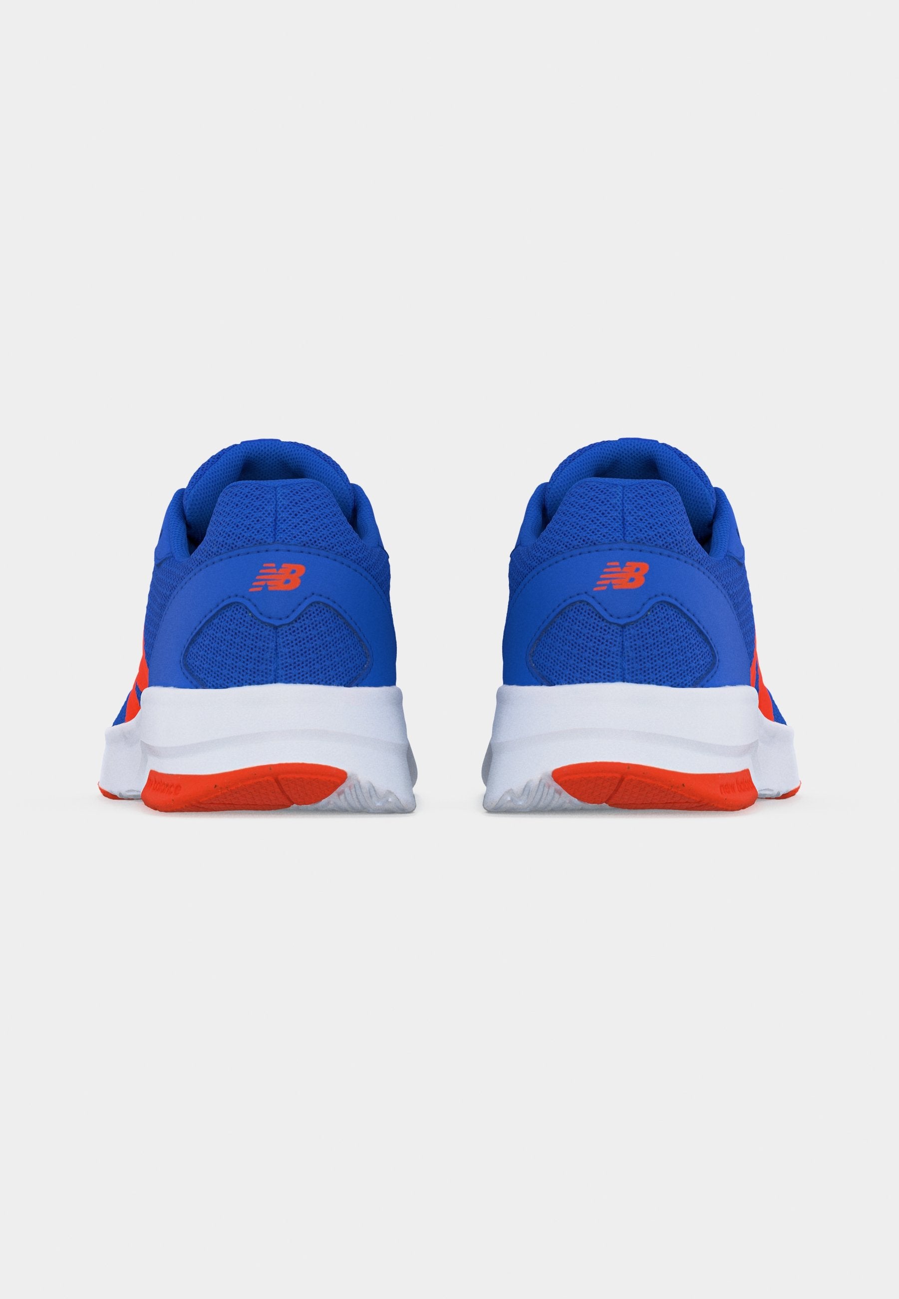 578 LACE UNISEX - Road running shoes - blue bird/team orange/white