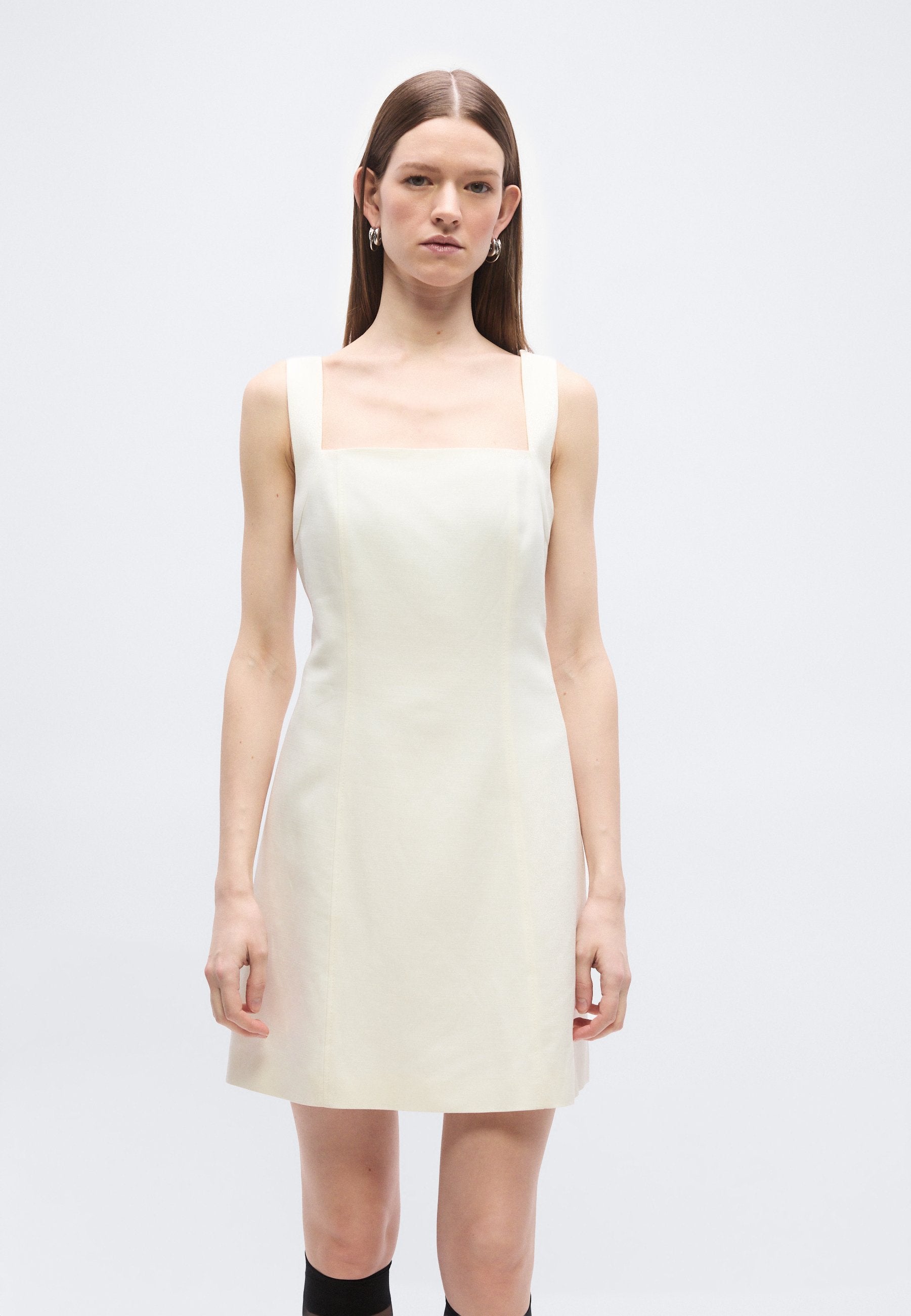 DALILY - Day dress - open white