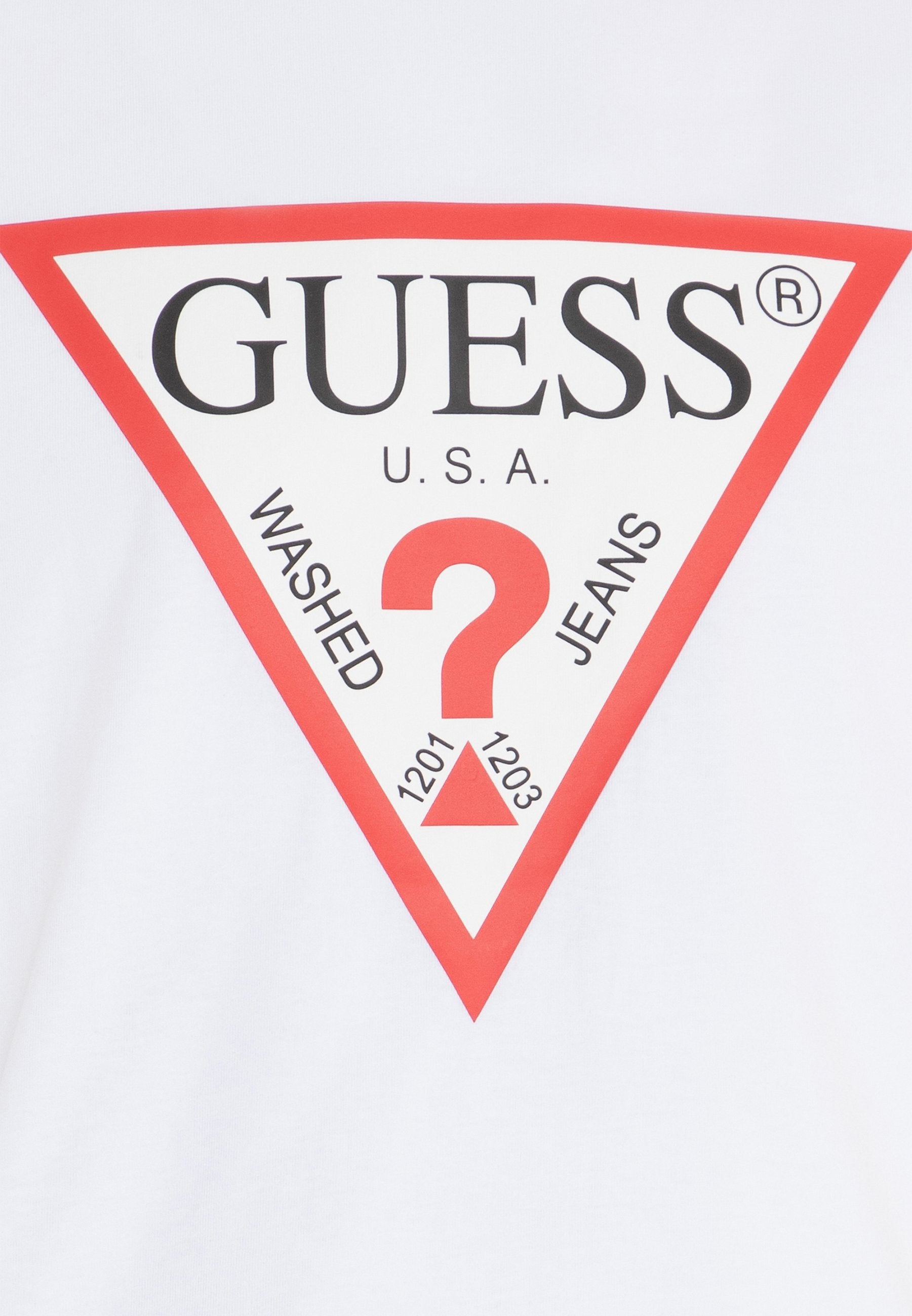 SS ORIGINAL LOGO - Print T-shirt - pure white