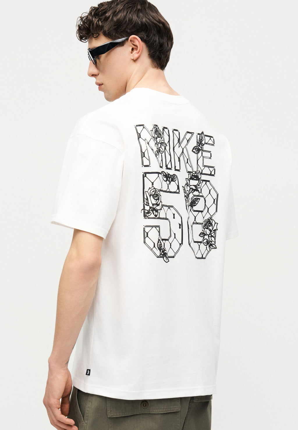 TEE VARSITY UNISEX - Print T-shirt - white