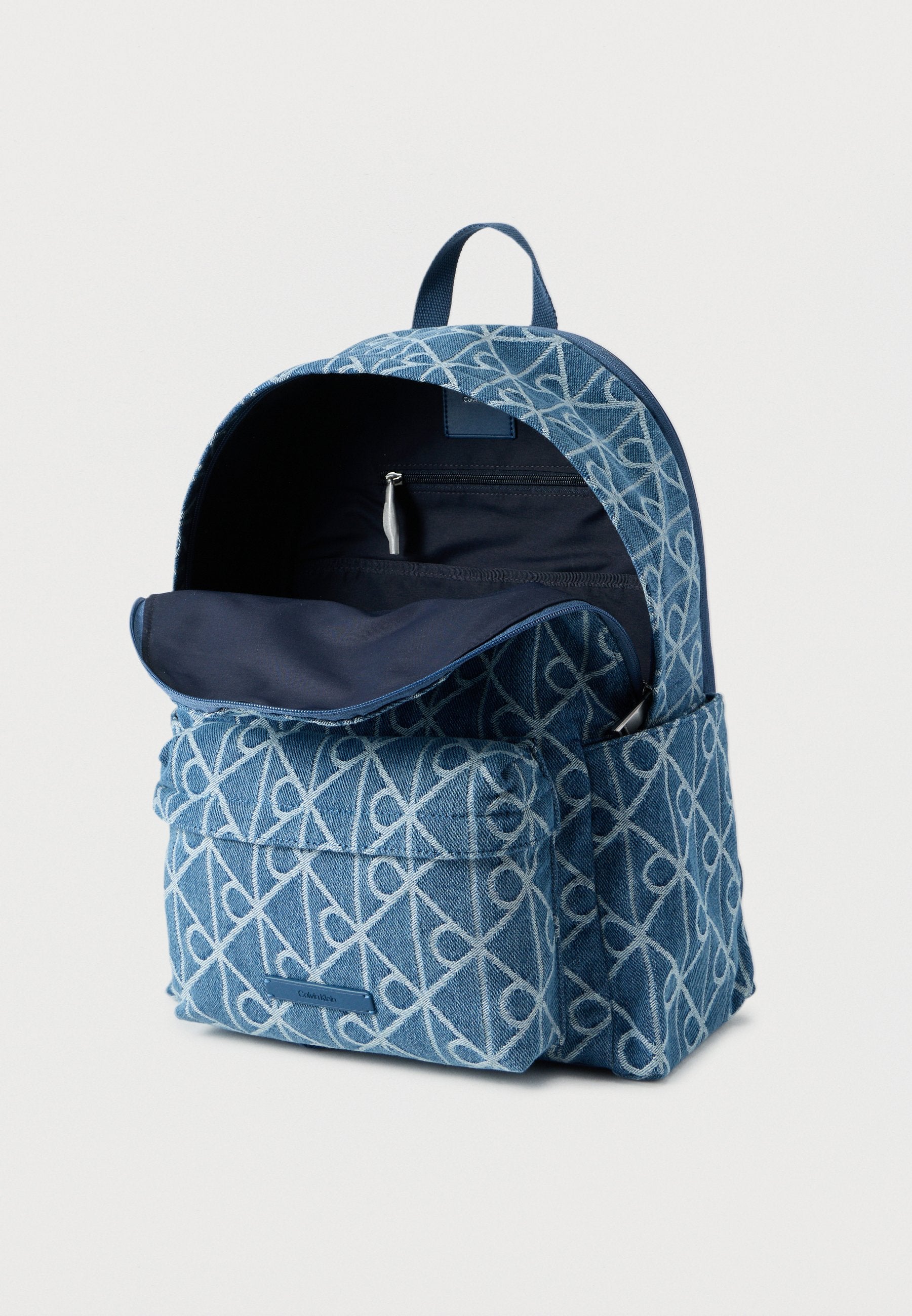 EMBLEM ROUND UNISEX - Sırt Çantası - mavi kot