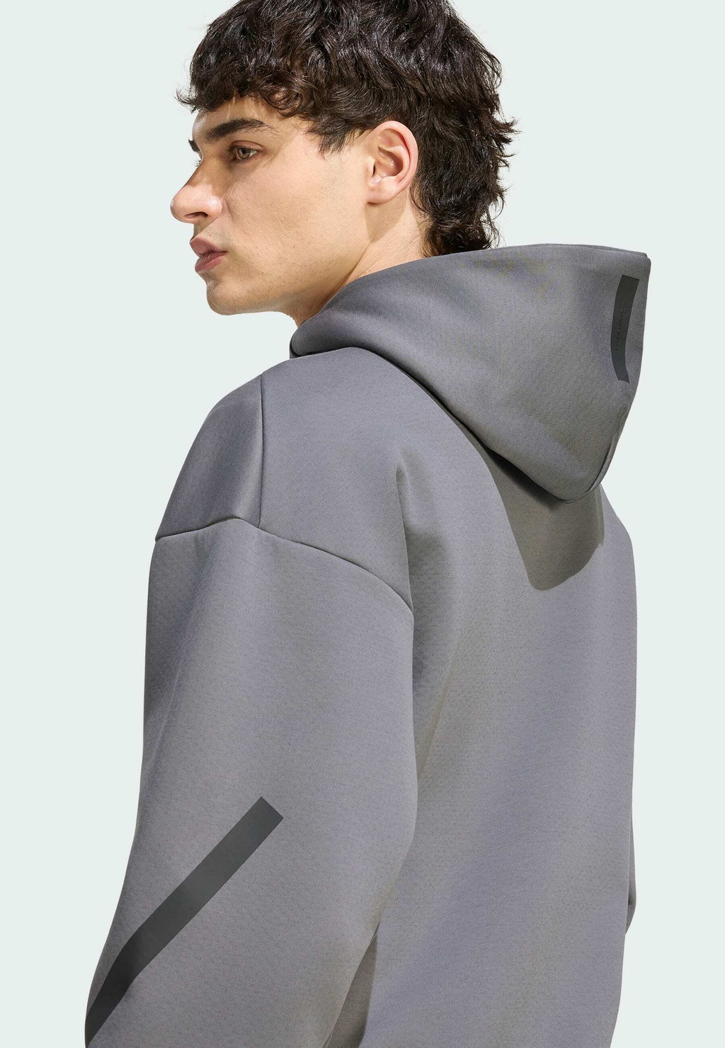 ADIDAS Z.N.E. FULL ZIP - Zip-up sweatshirt - grey five
